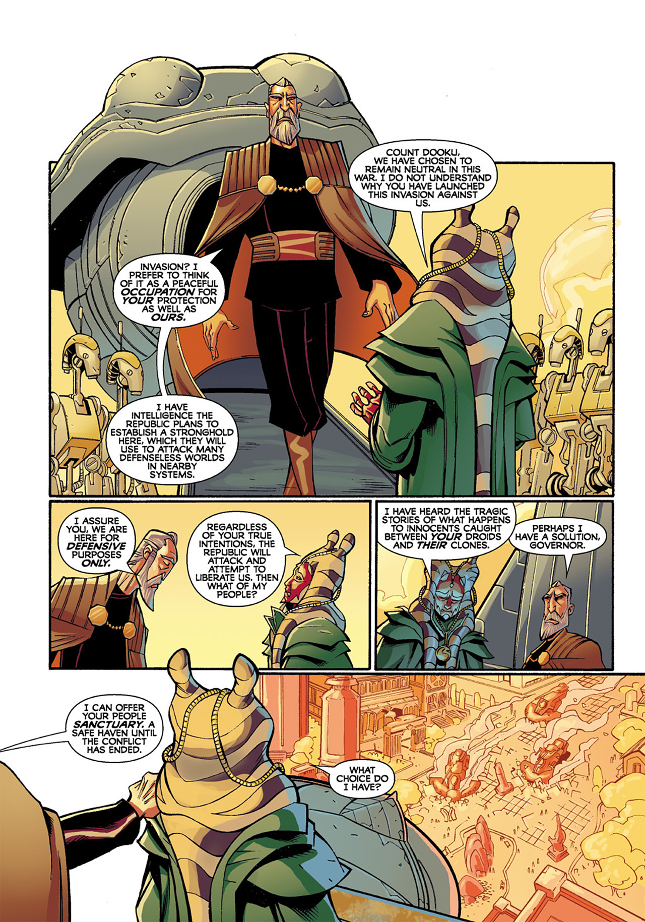 Read online Star Wars: The Clone Wars comic -  Issue #1 - 5