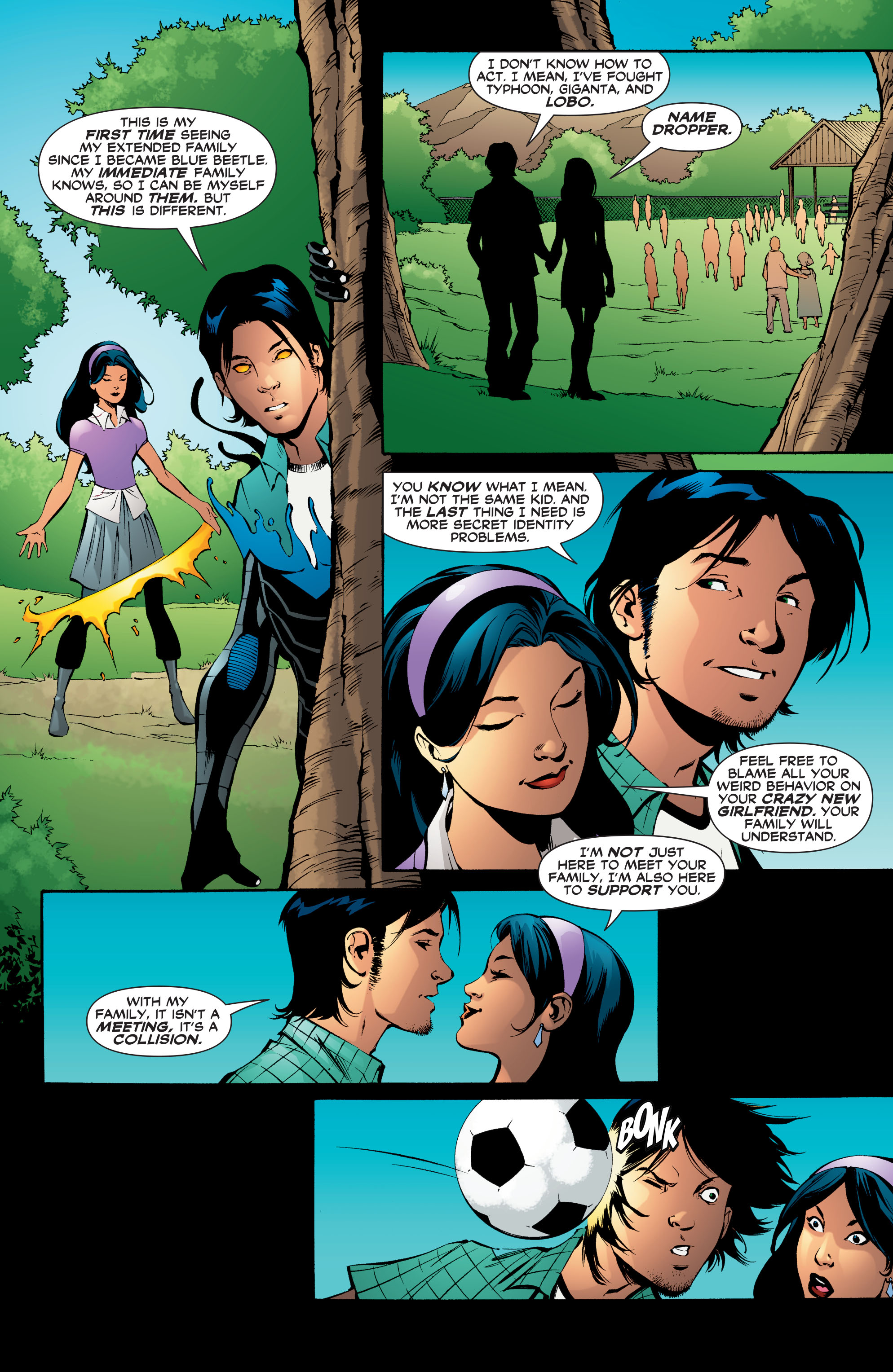 Read online Blue Beetle (2006) comic -  Issue #26 - 4