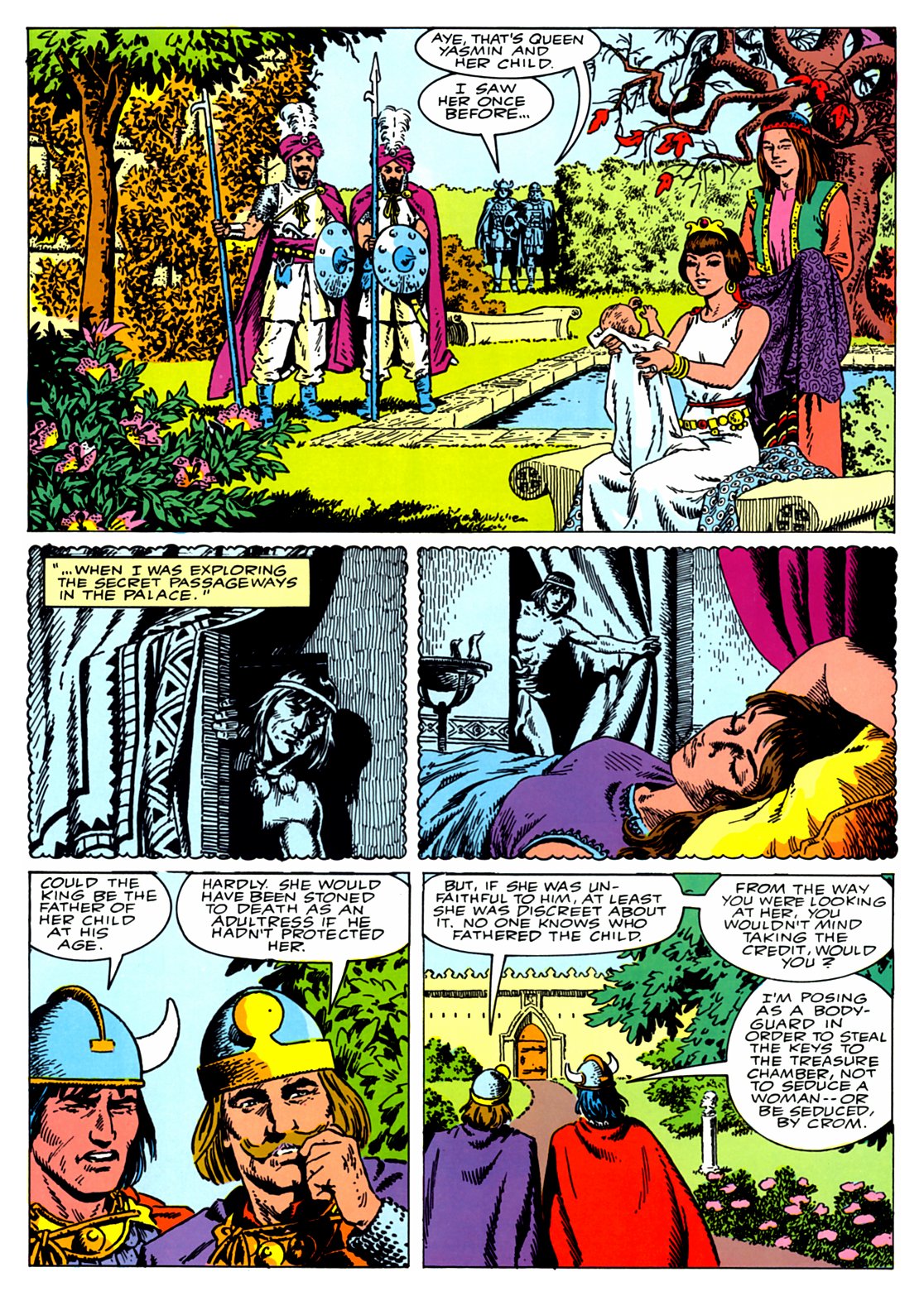 Read online Marvel Graphic Novel comic -  Issue #28 - Conan - The Reaver - 14