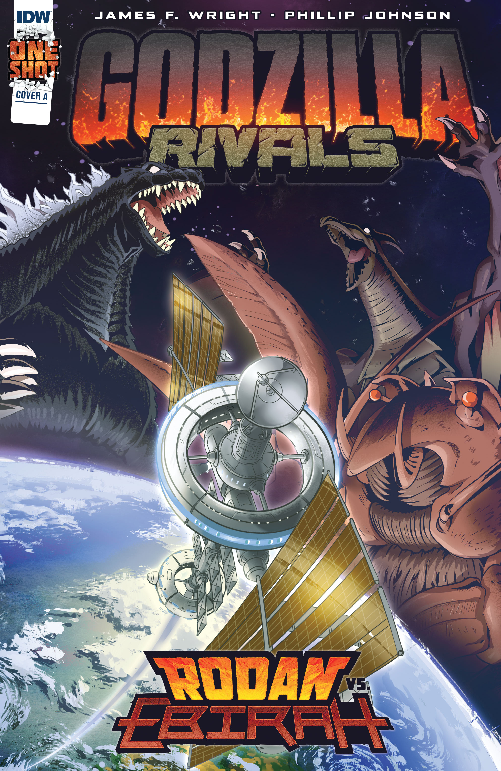 Read online Godzilla Rivals: Rodan vs. Ebirah comic -  Issue # Full - 1