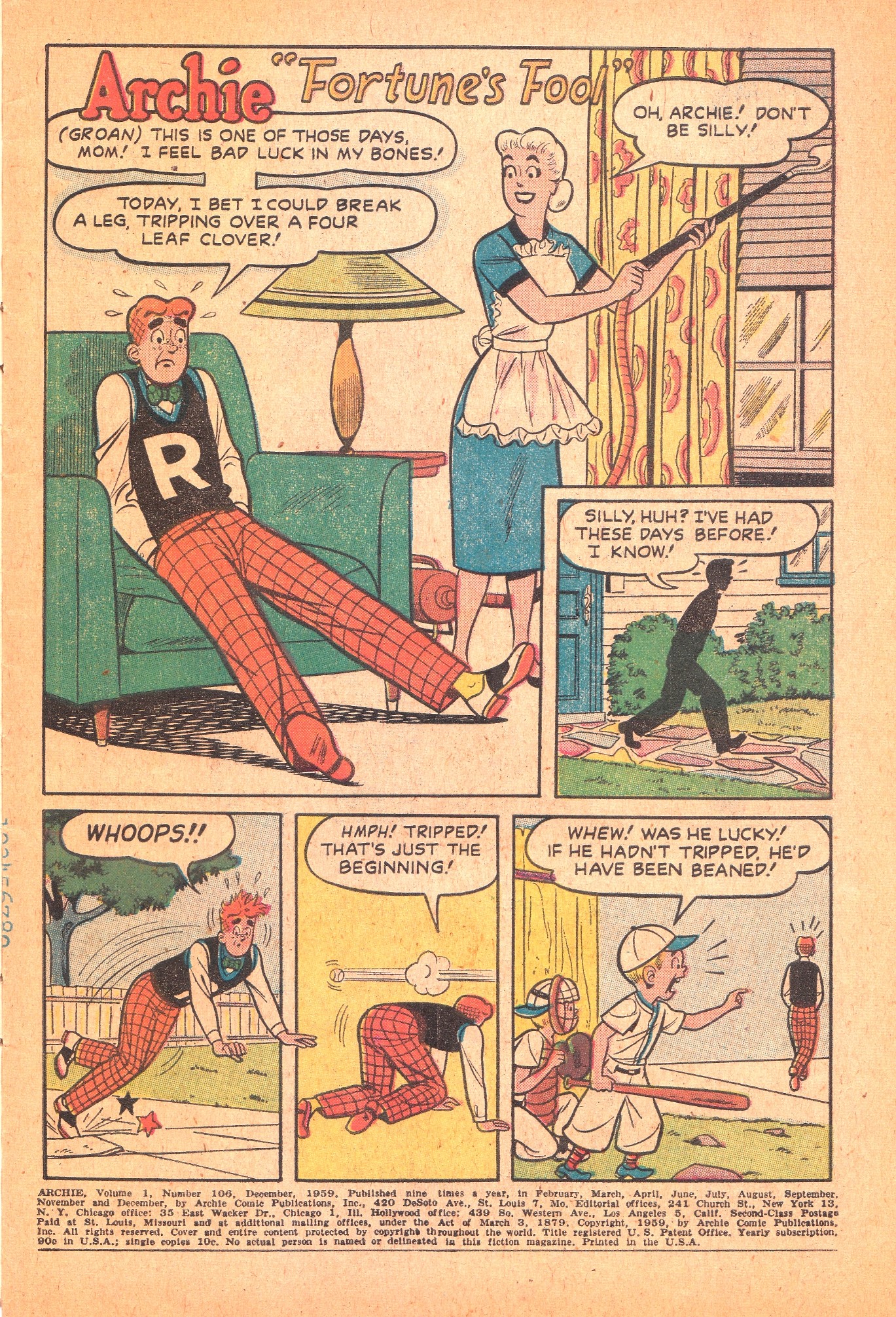 Read online Archie Comics comic -  Issue #106 - 3