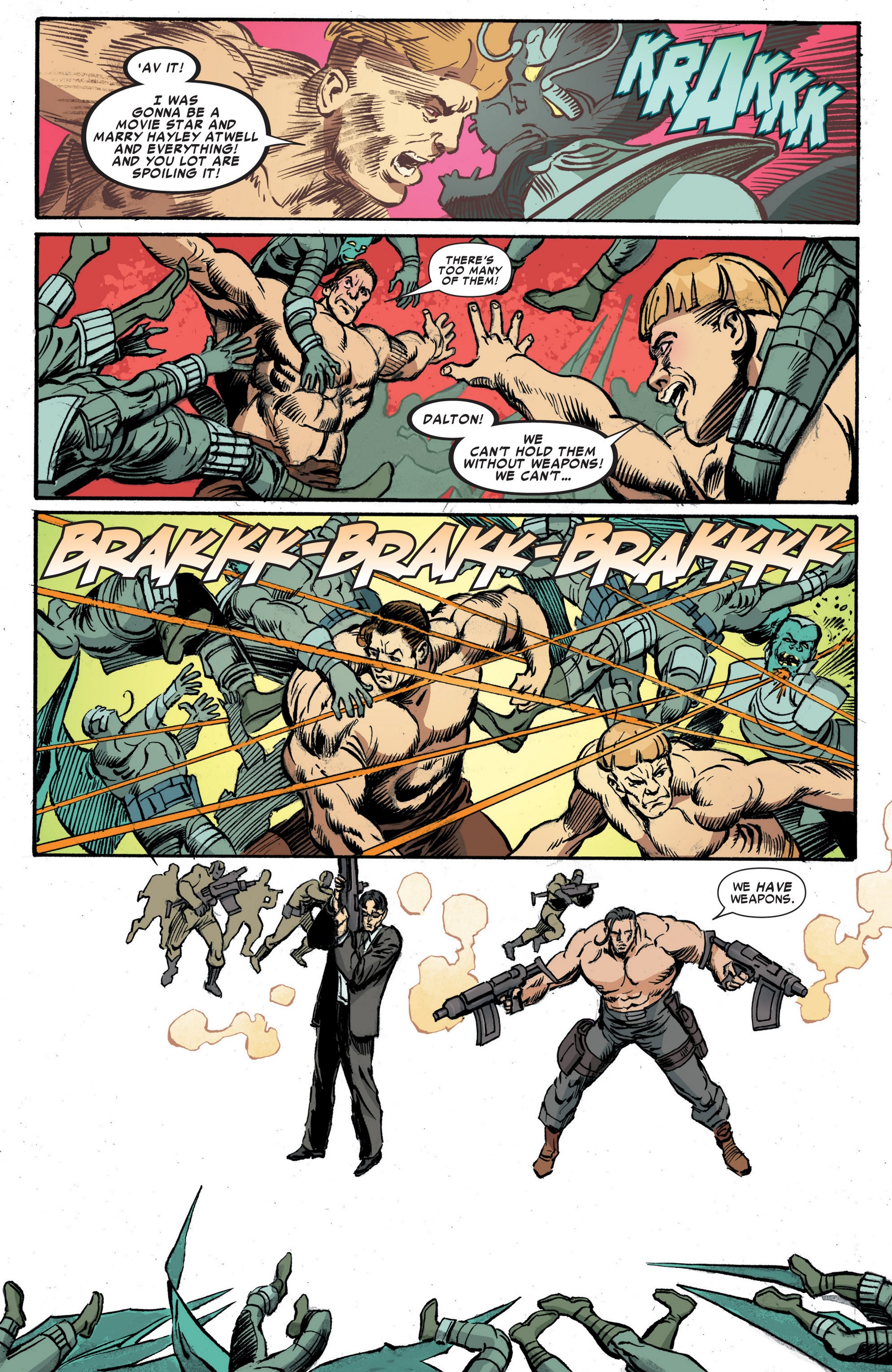 Read online Revolutionary War: Super Soldiers comic -  Issue # Full - 15