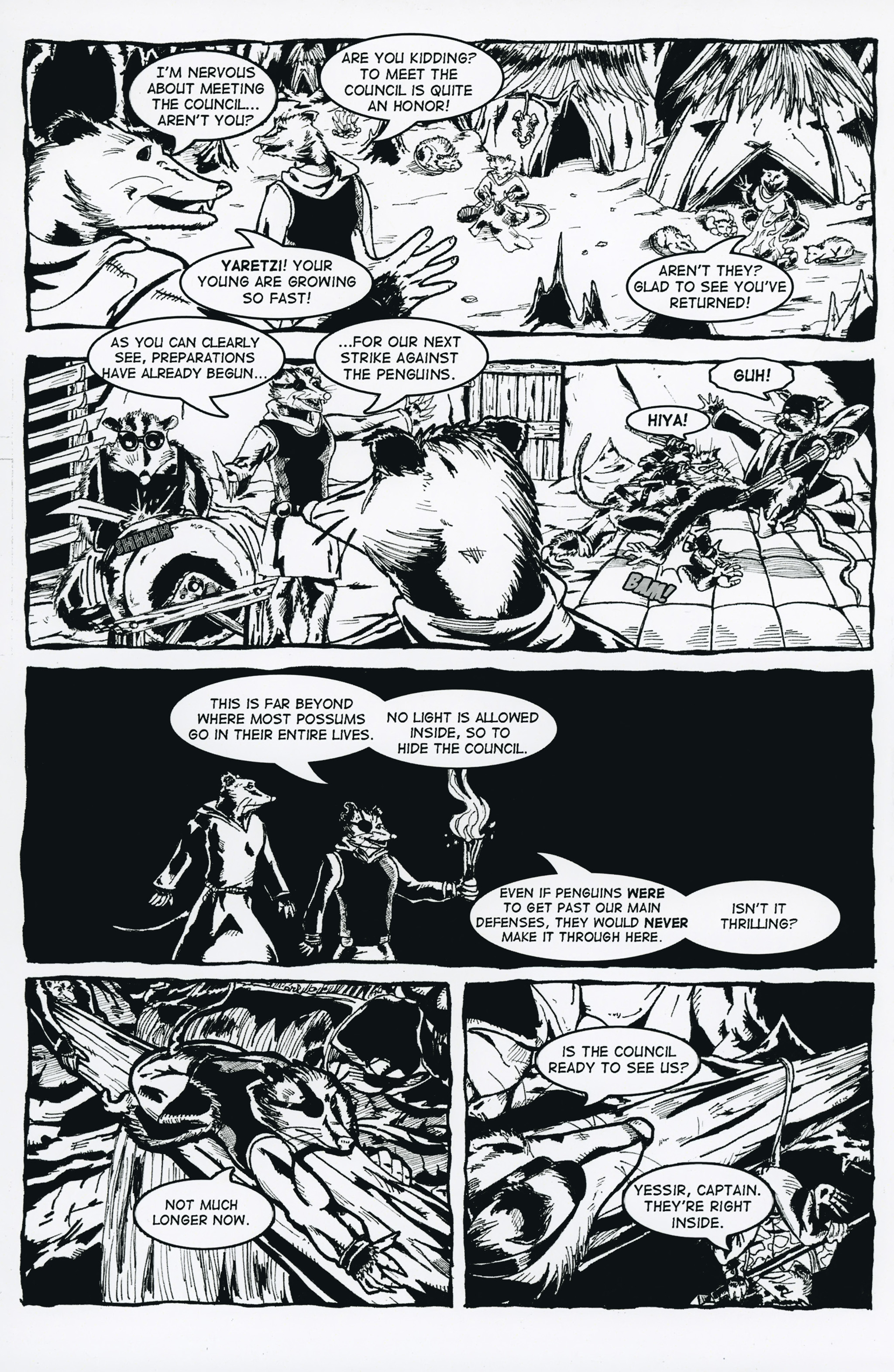 Read online Penguins vs. Possums comic -  Issue #1 - 14