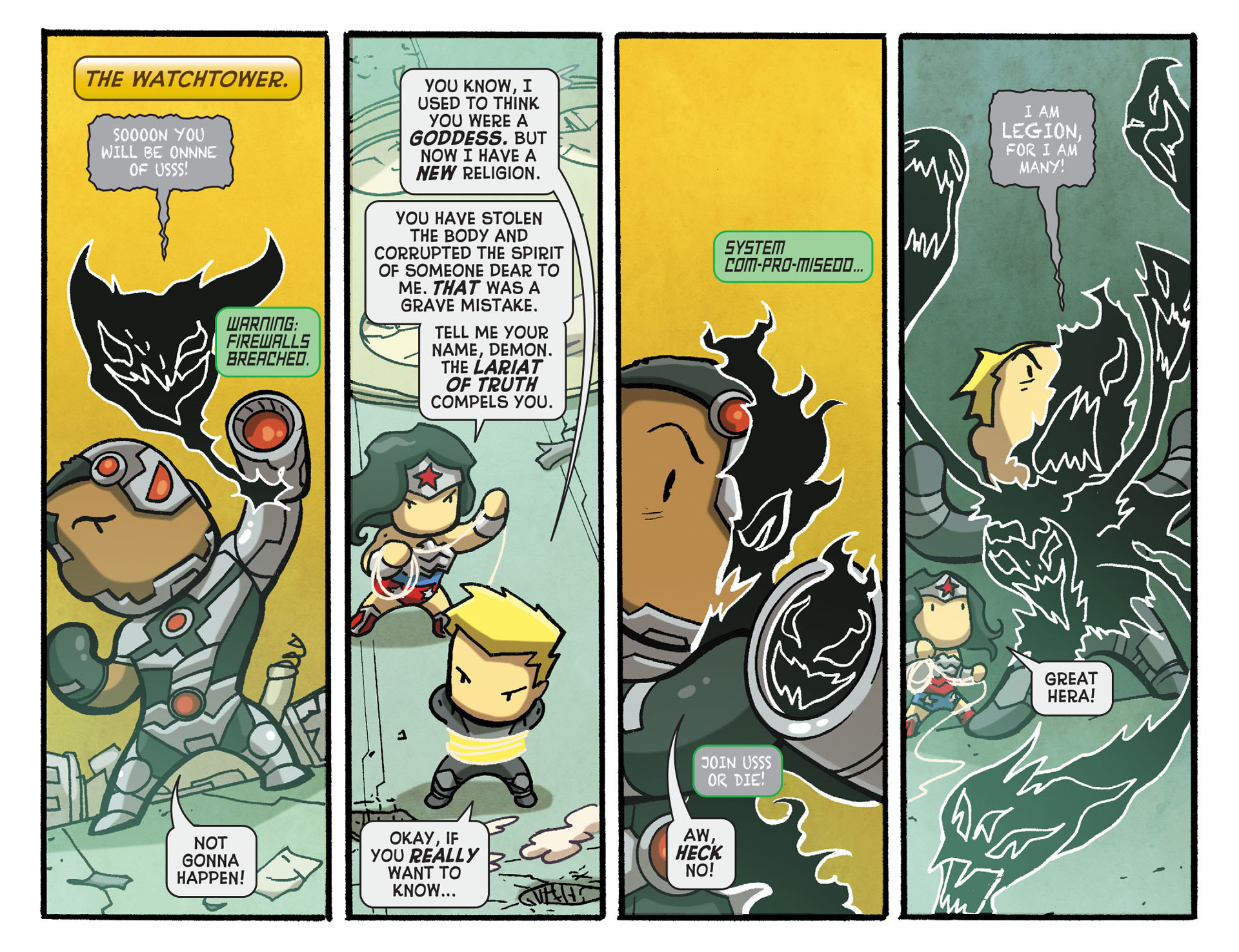 Read online Scribblenauts Unmasked: A Crisis of Imagination comic -  Issue #7 - 20