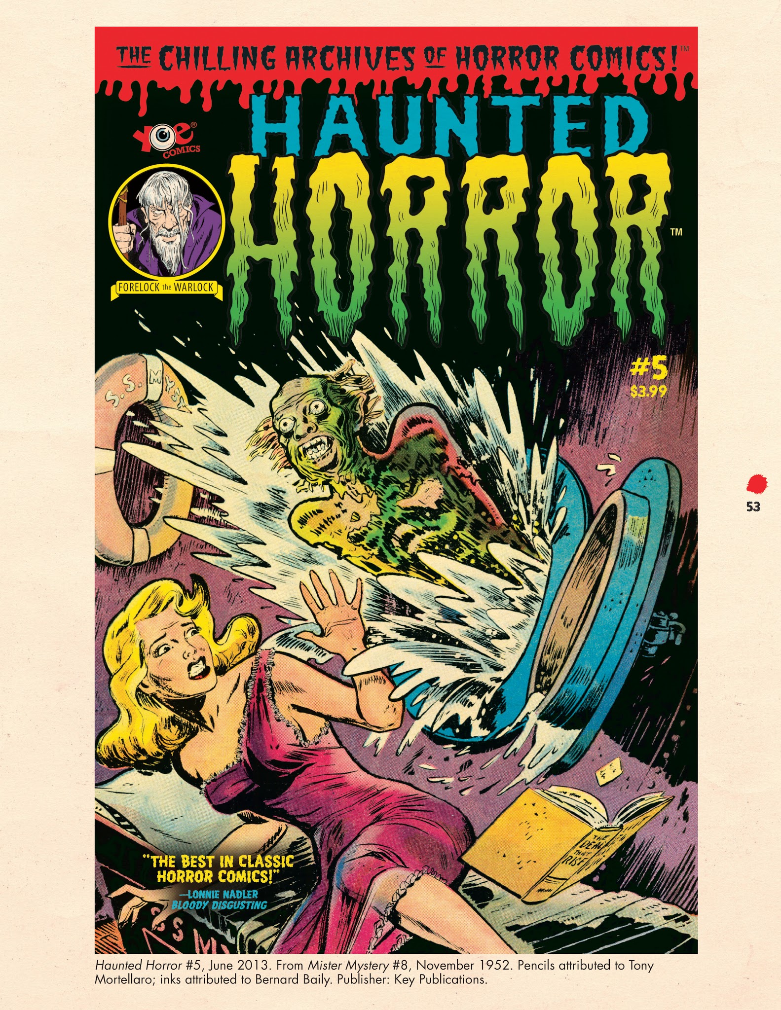 Read online Chilling Archives of Horror Comics comic -  Issue # TPB 9 - 54