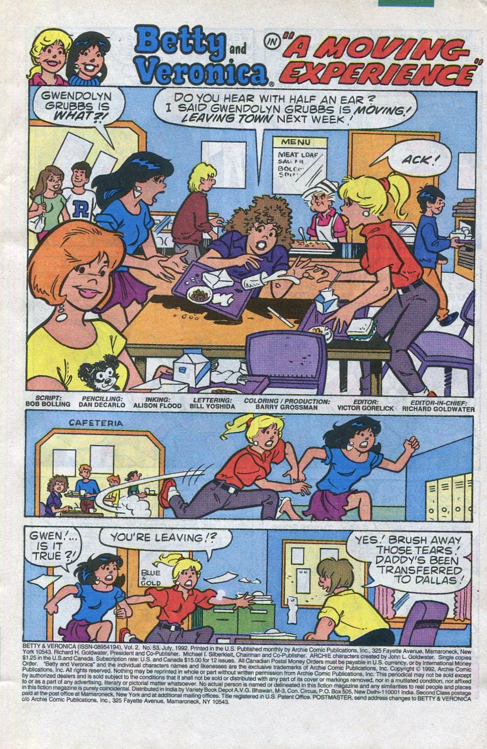 Read online Betty and Veronica (1987) comic -  Issue #53 - 3