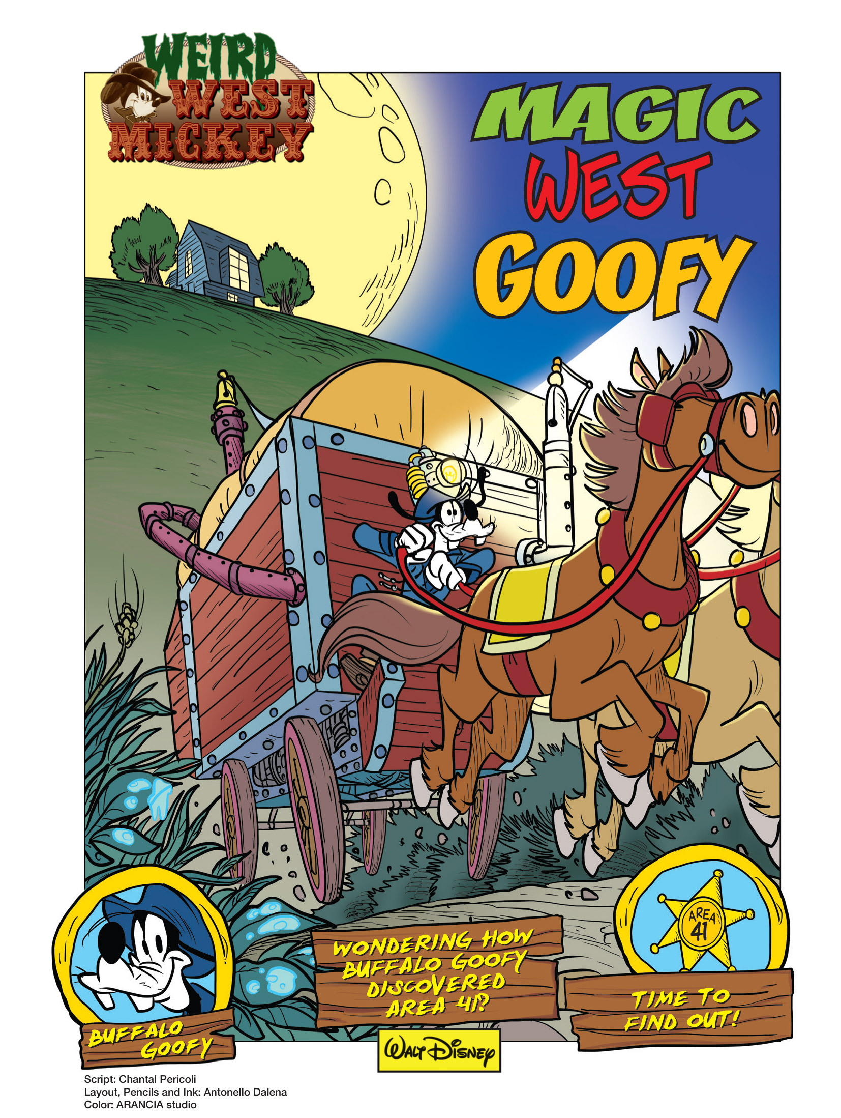 Read online Weird West Mickey: Magic West Goofy comic -  Issue # Full - 2