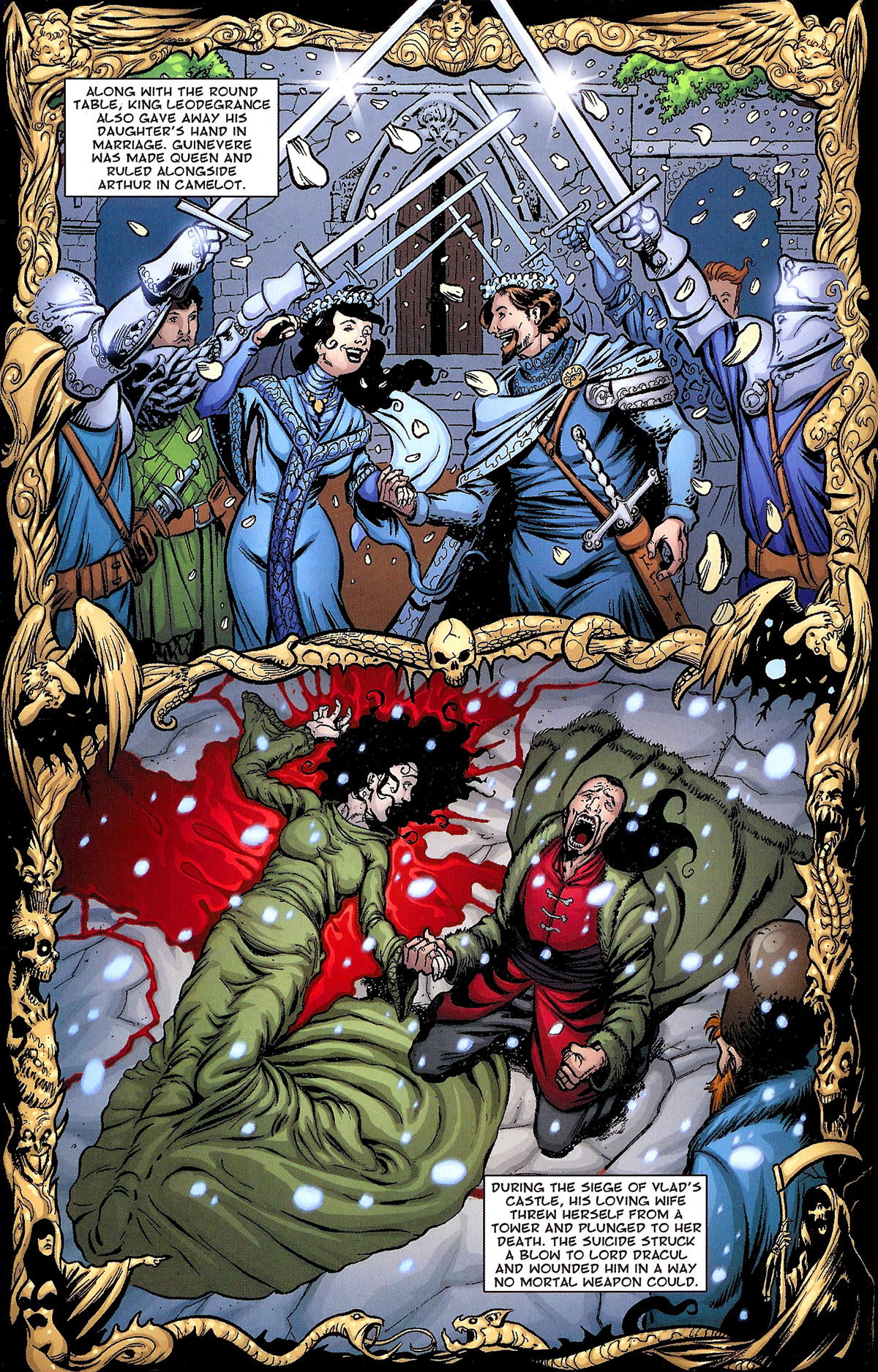 Read online Dracula vs King Arthur comic -  Issue #1 - 6
