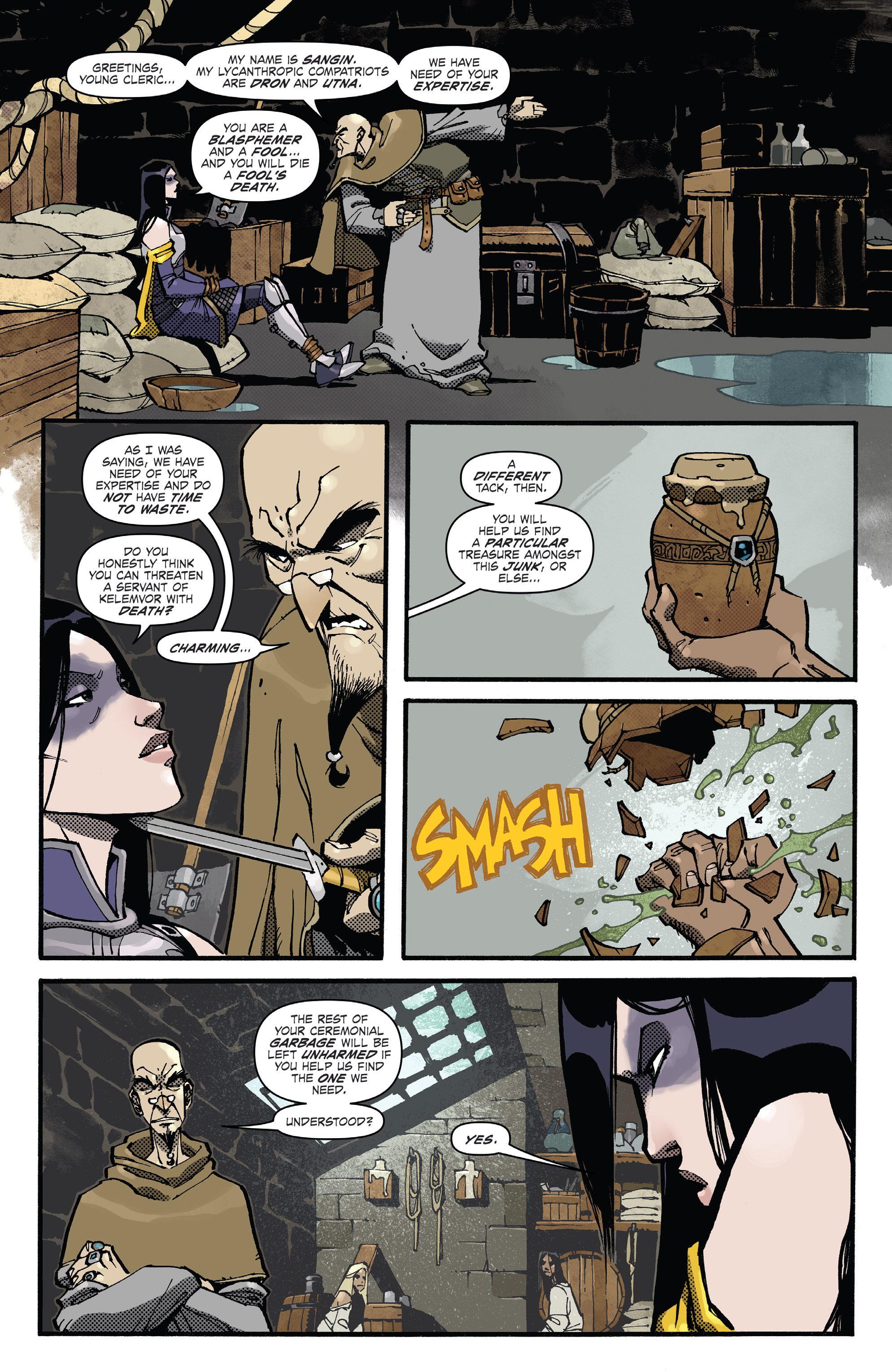 Read online Dungeons And Dragons: Baldur’s Gate 100-Pager comic -  Issue # TPB - 39