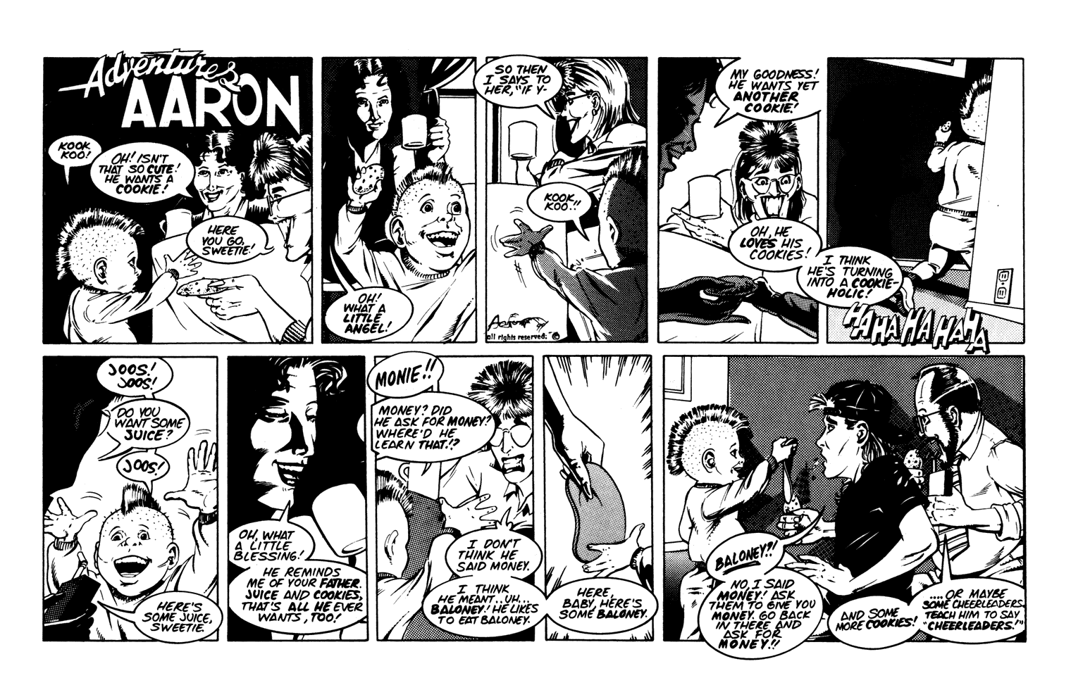 Read online Aaron Strips comic -  Issue #2 - 11