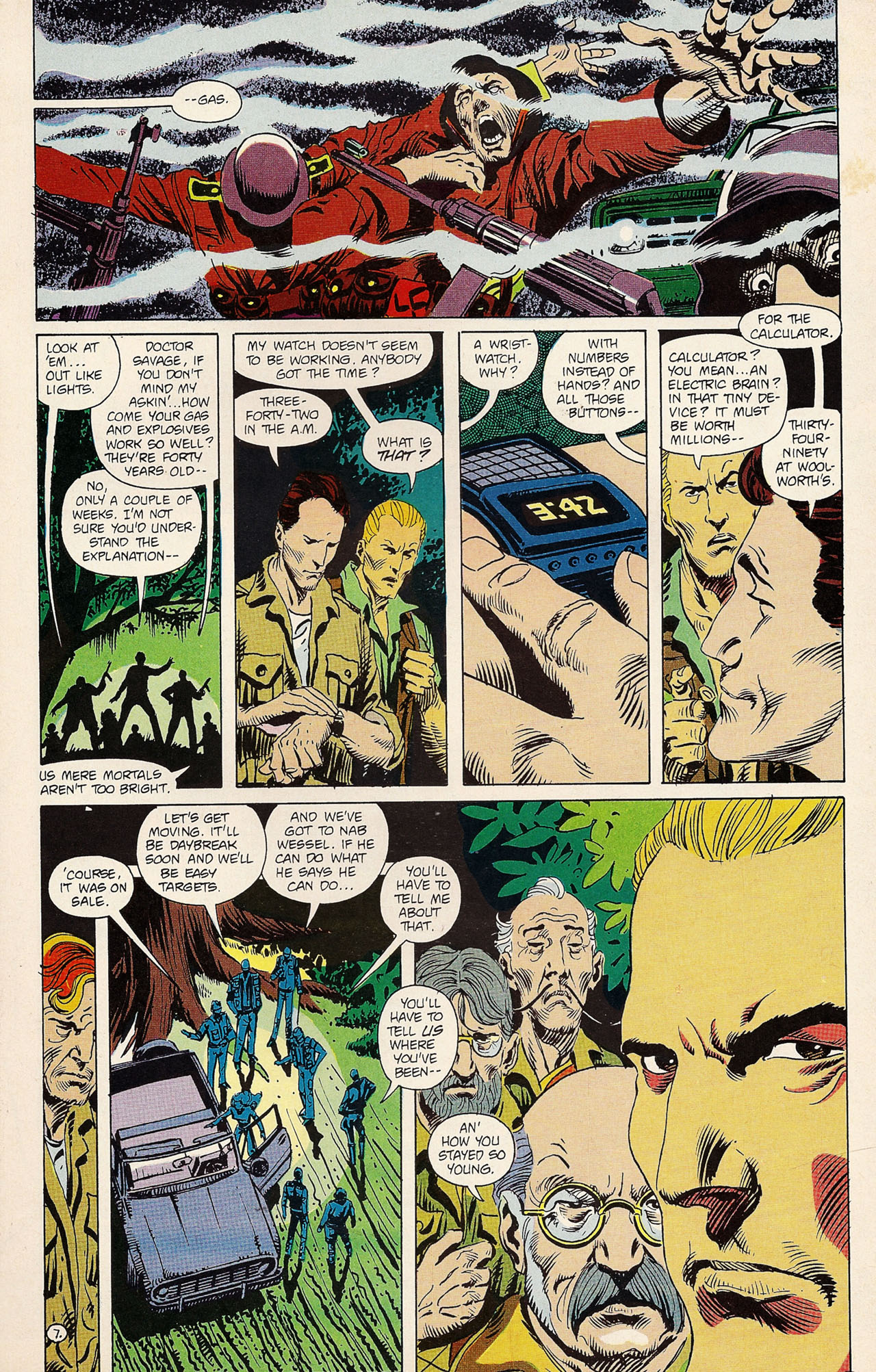 Read online Doc Savage (1987) comic -  Issue #4 - 9