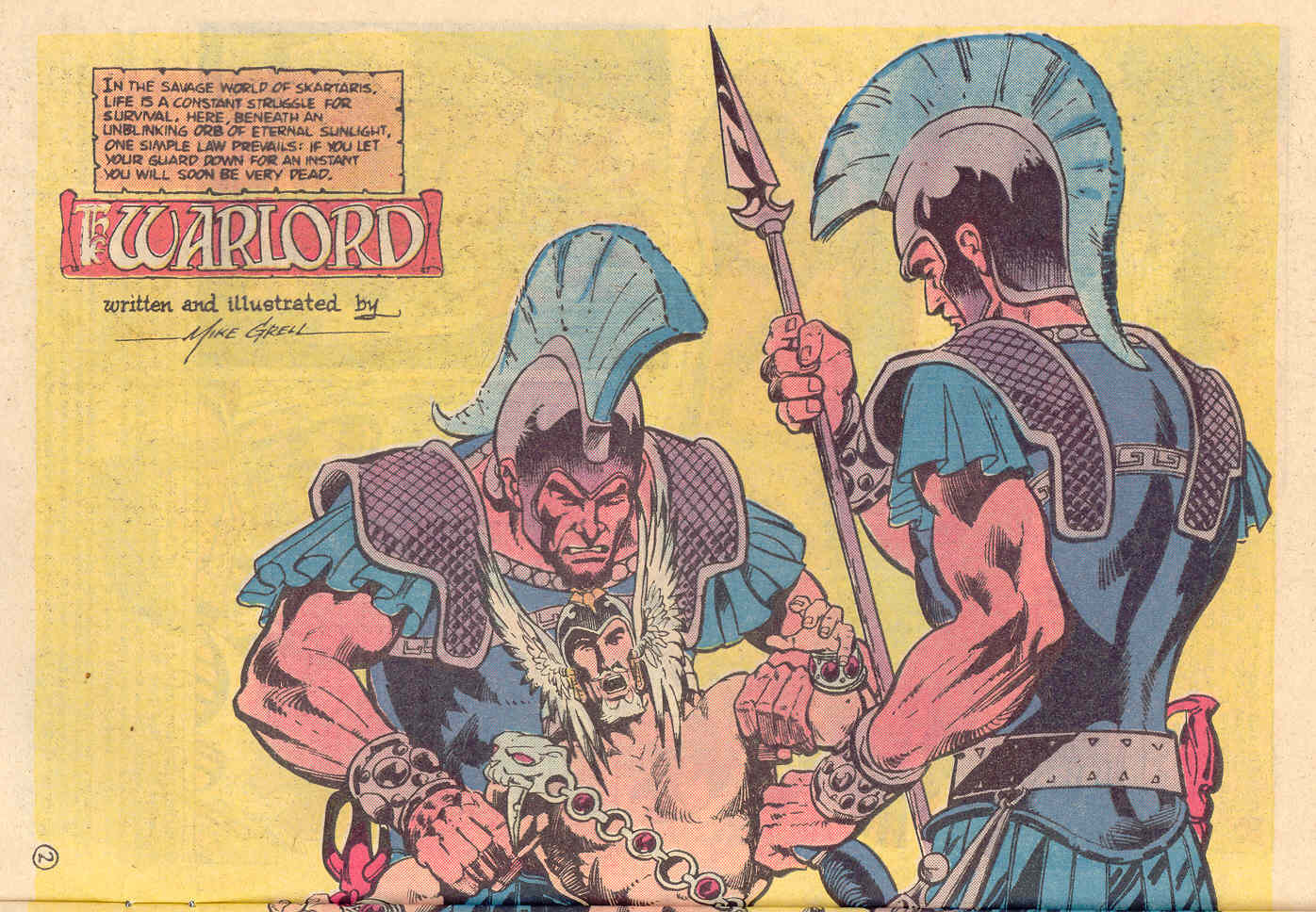 Read online Warlord (1976) comic -  Issue #32 - 3