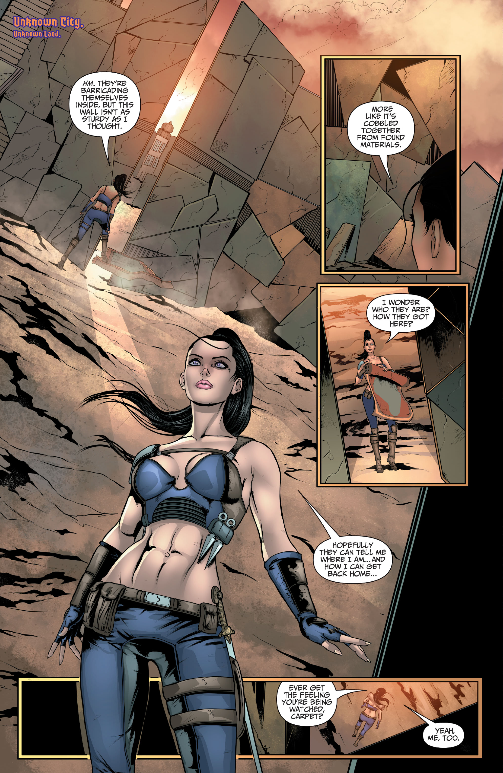 Read online Myths & Legends Quarterly: Jasmine comic -  Issue # Full - 17