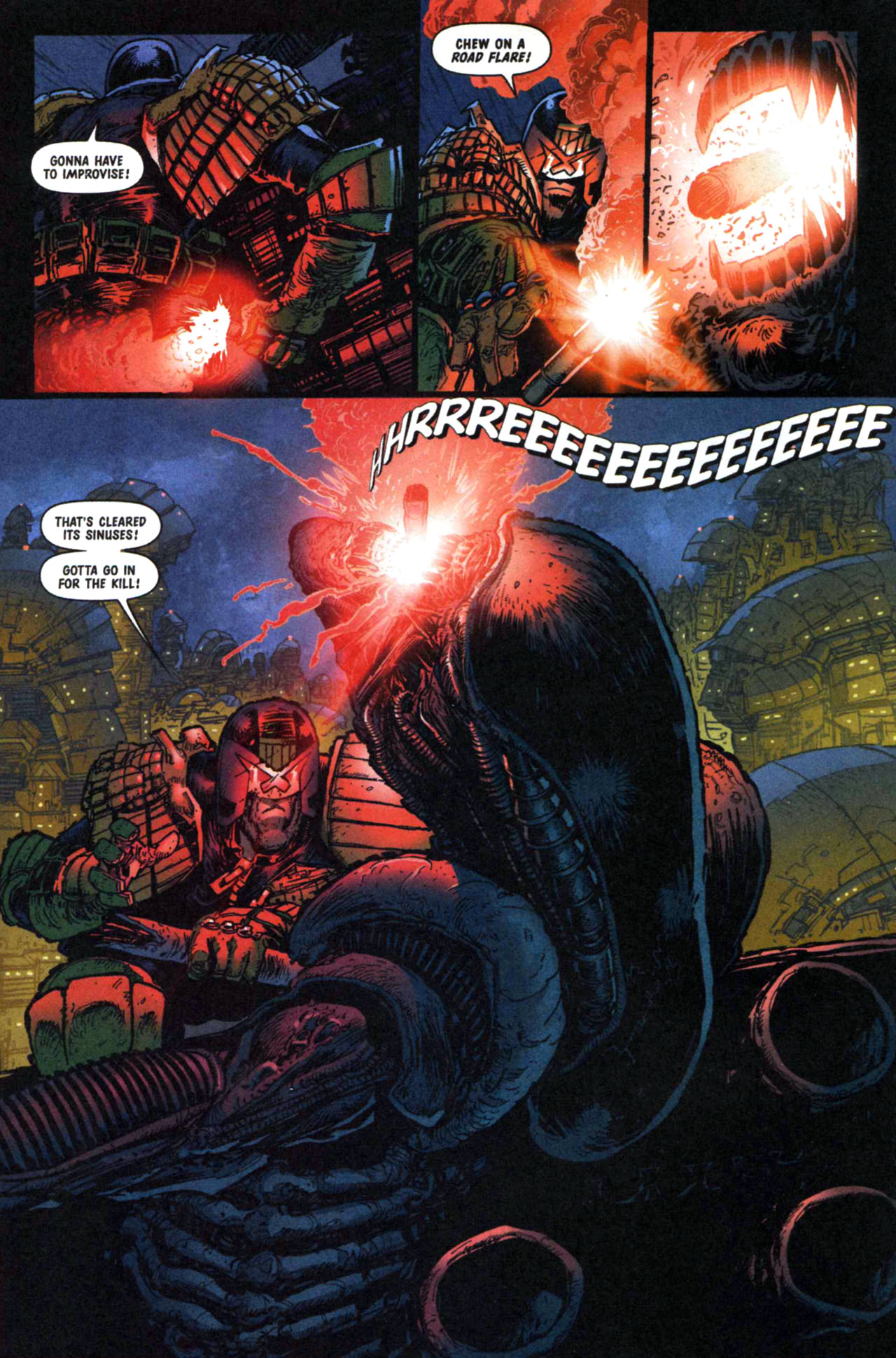 Read online Judge Dredd Vs. Aliens:  Incubus comic -  Issue #2 - 16