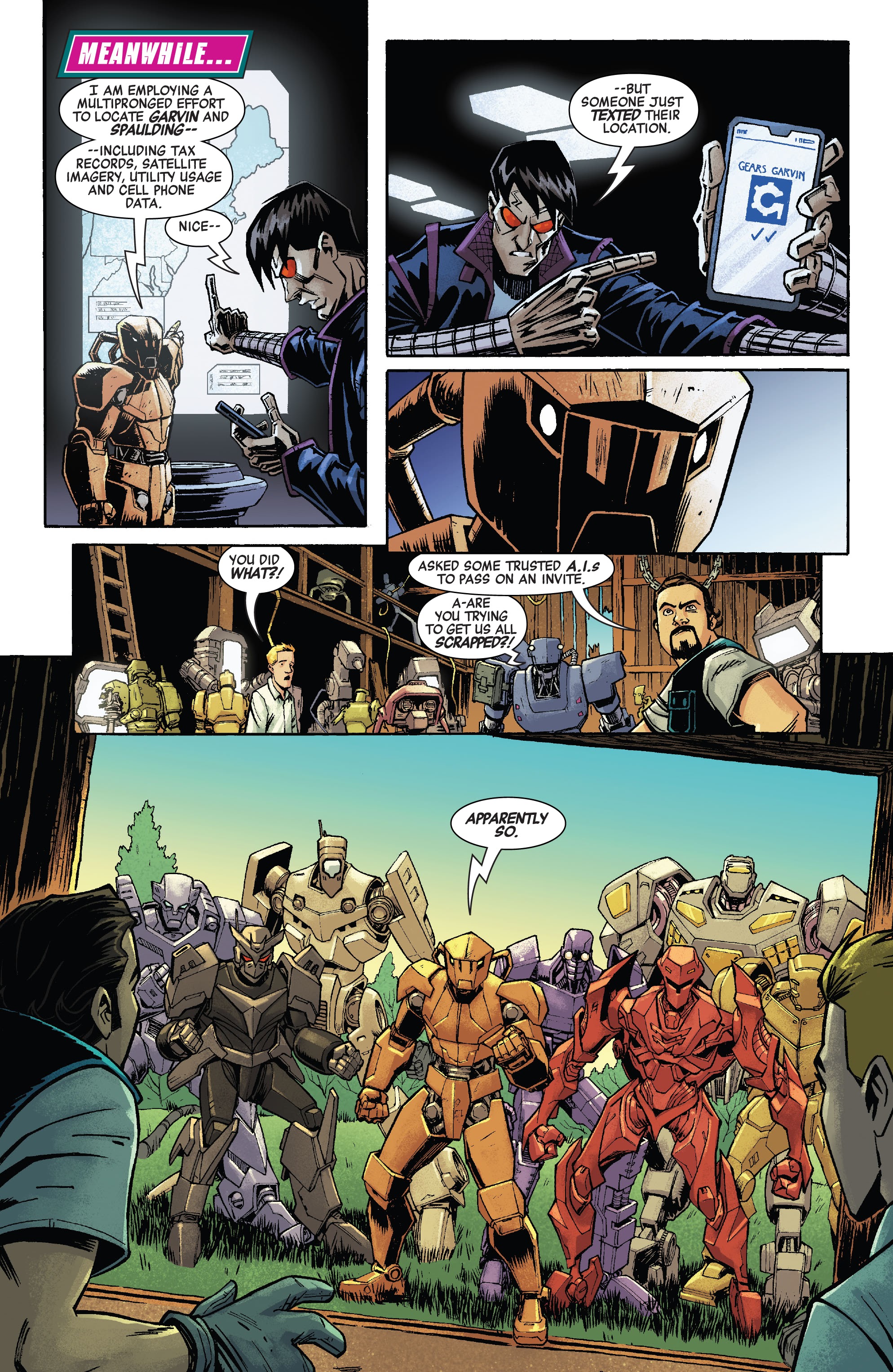 Read online Iron Man 2020: Robot Revolution - Force Works comic -  Issue # TPB (Part 2) - 33