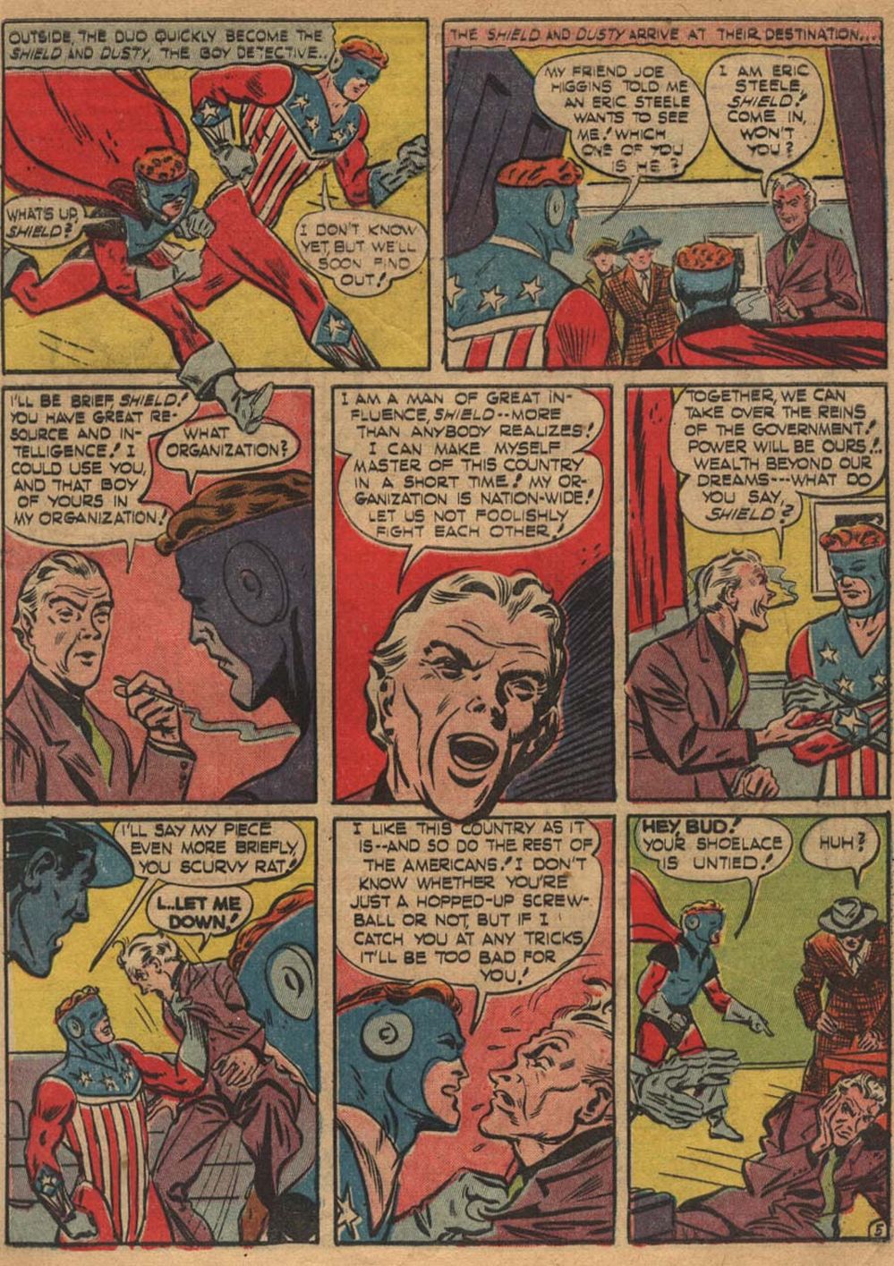 Read online Pep Comics comic -  Issue #19 - 7