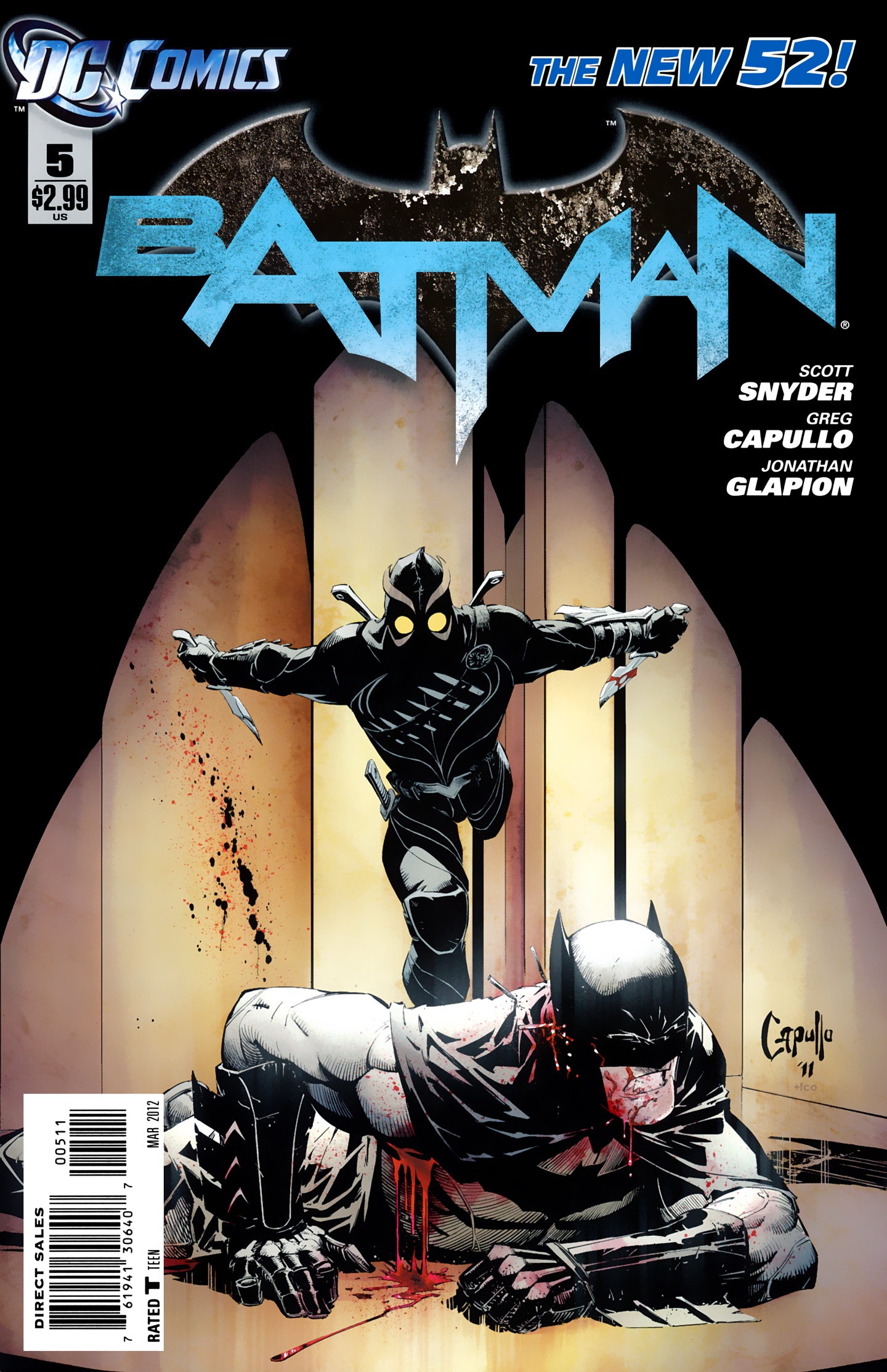 Read online Batman (2011) comic -  Issue #5 - 1