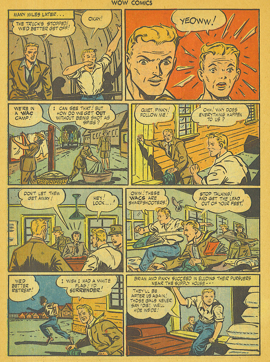 Read online Wow Comics comic -  Issue #32 - 17