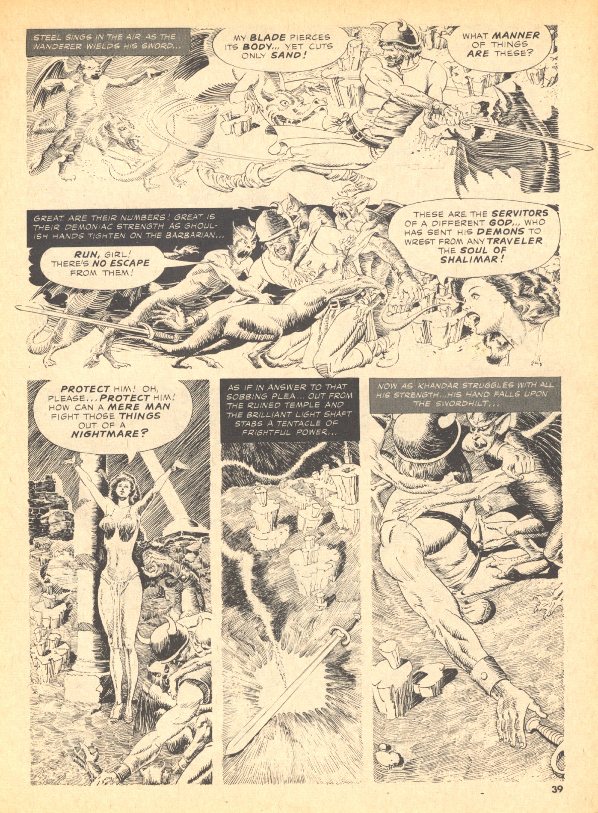 Read online Creepy (1964) comic -  Issue #58 - 39