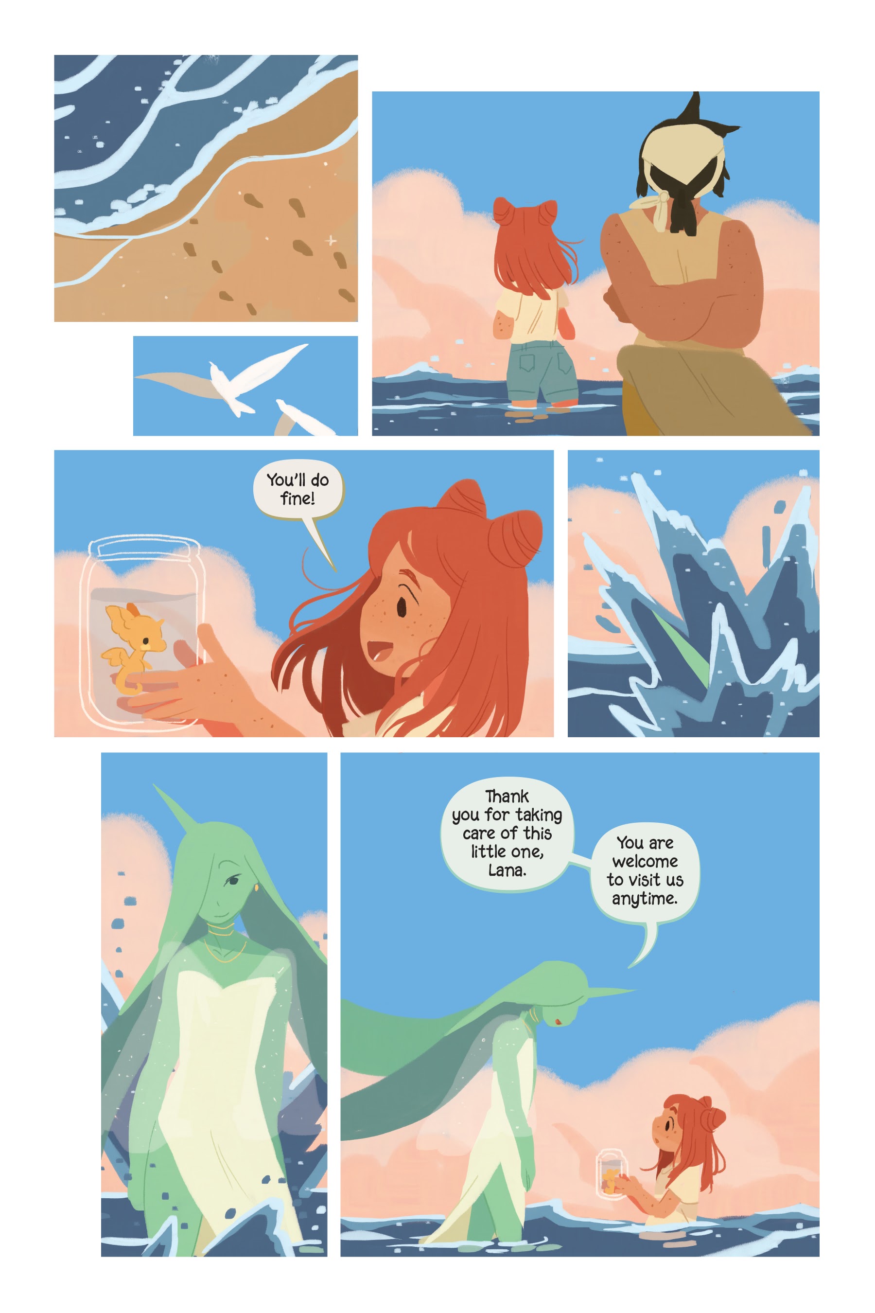 Read online Aquicorn Cove comic -  Issue # TPB - 89