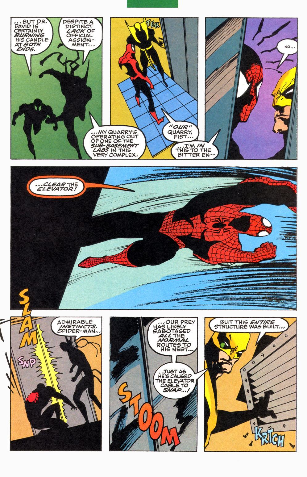 Read online Spider-Man (1990) comic -  Issue #41 - 'Storm Warnings' Part 1 - 22