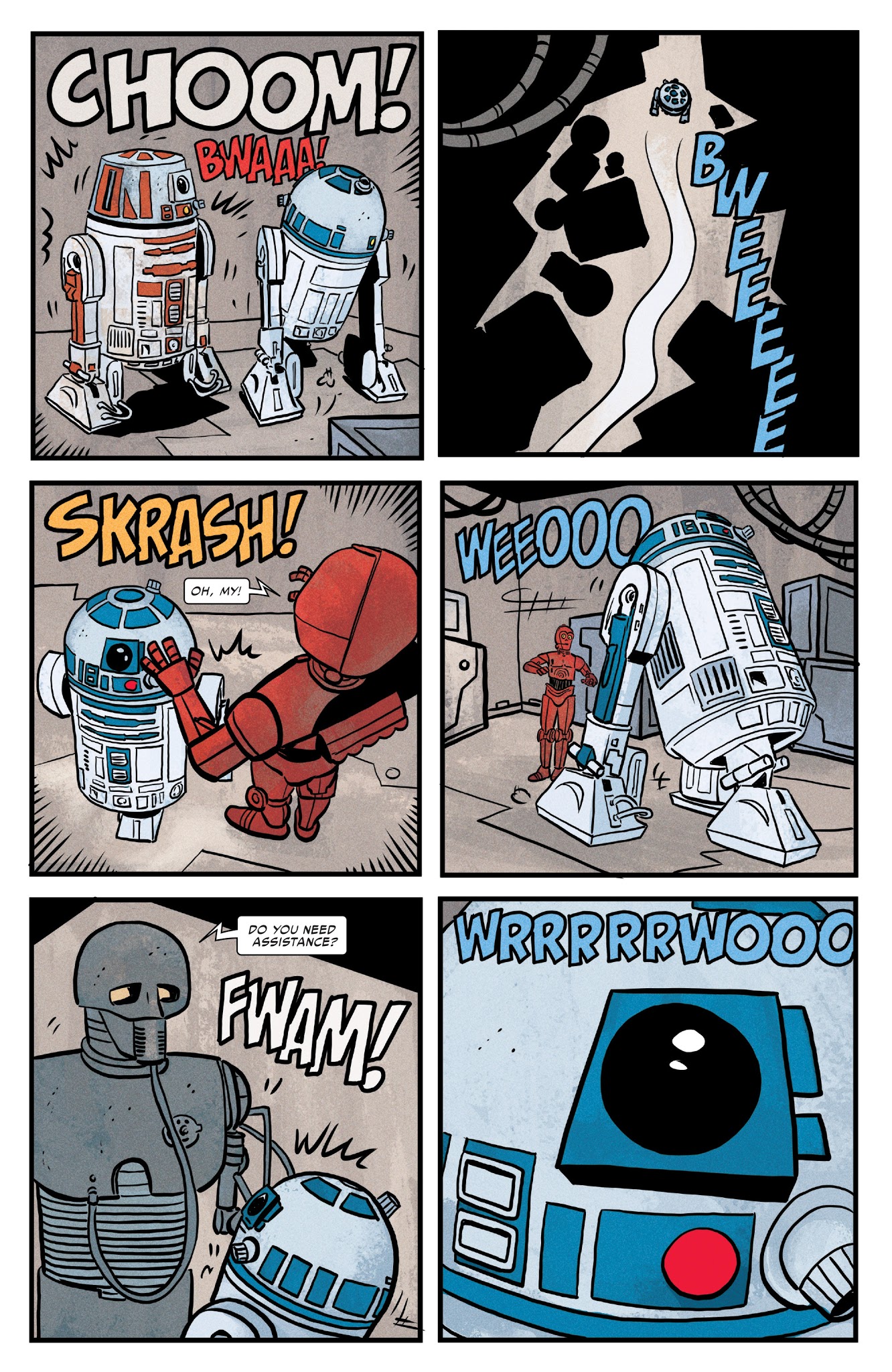 Read online Star Wars: Droids Unplugged comic -  Issue # Full - 19