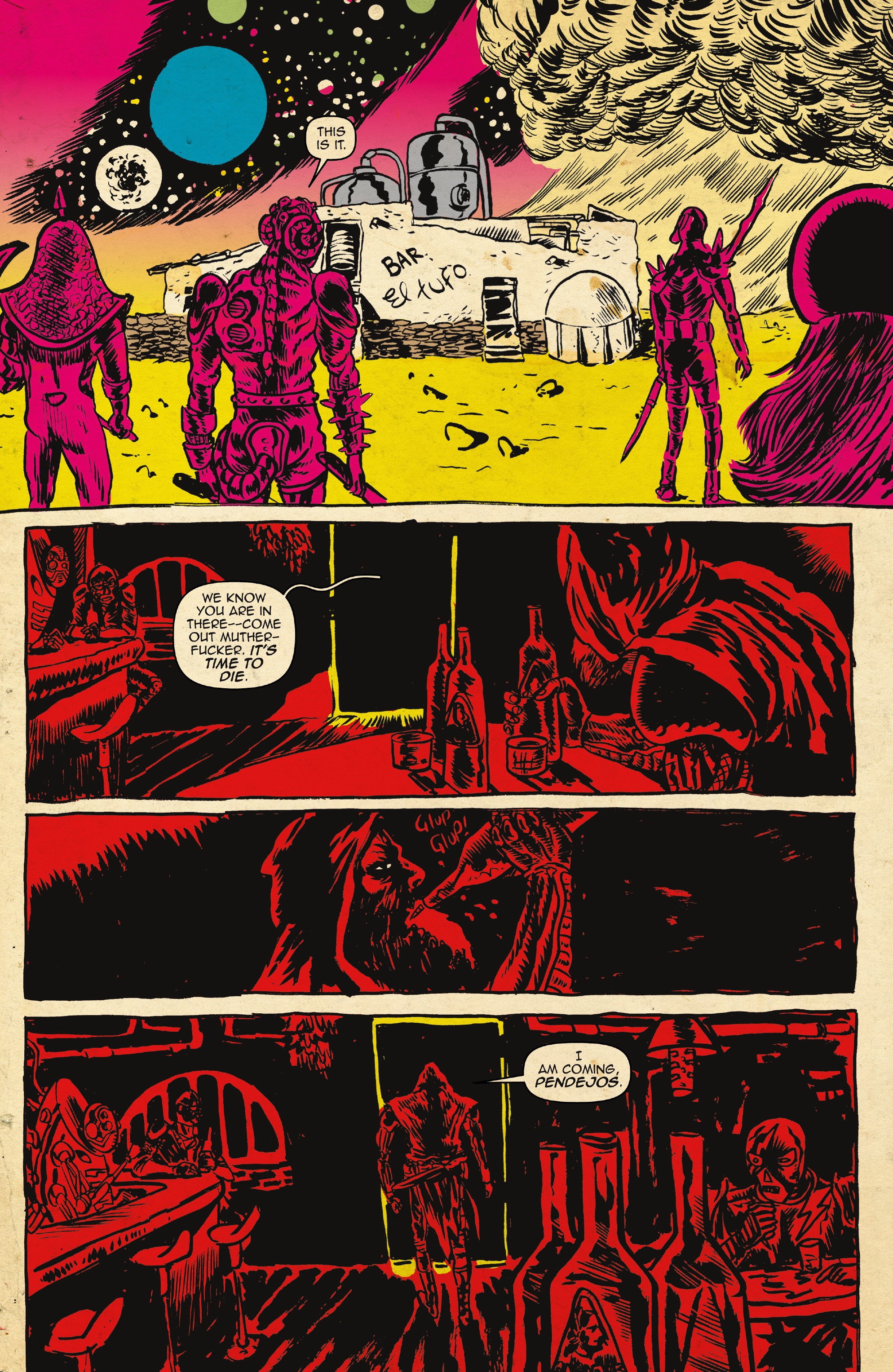 Read online Space Riders: Vortex Of Darkness comic -  Issue #1 - 4