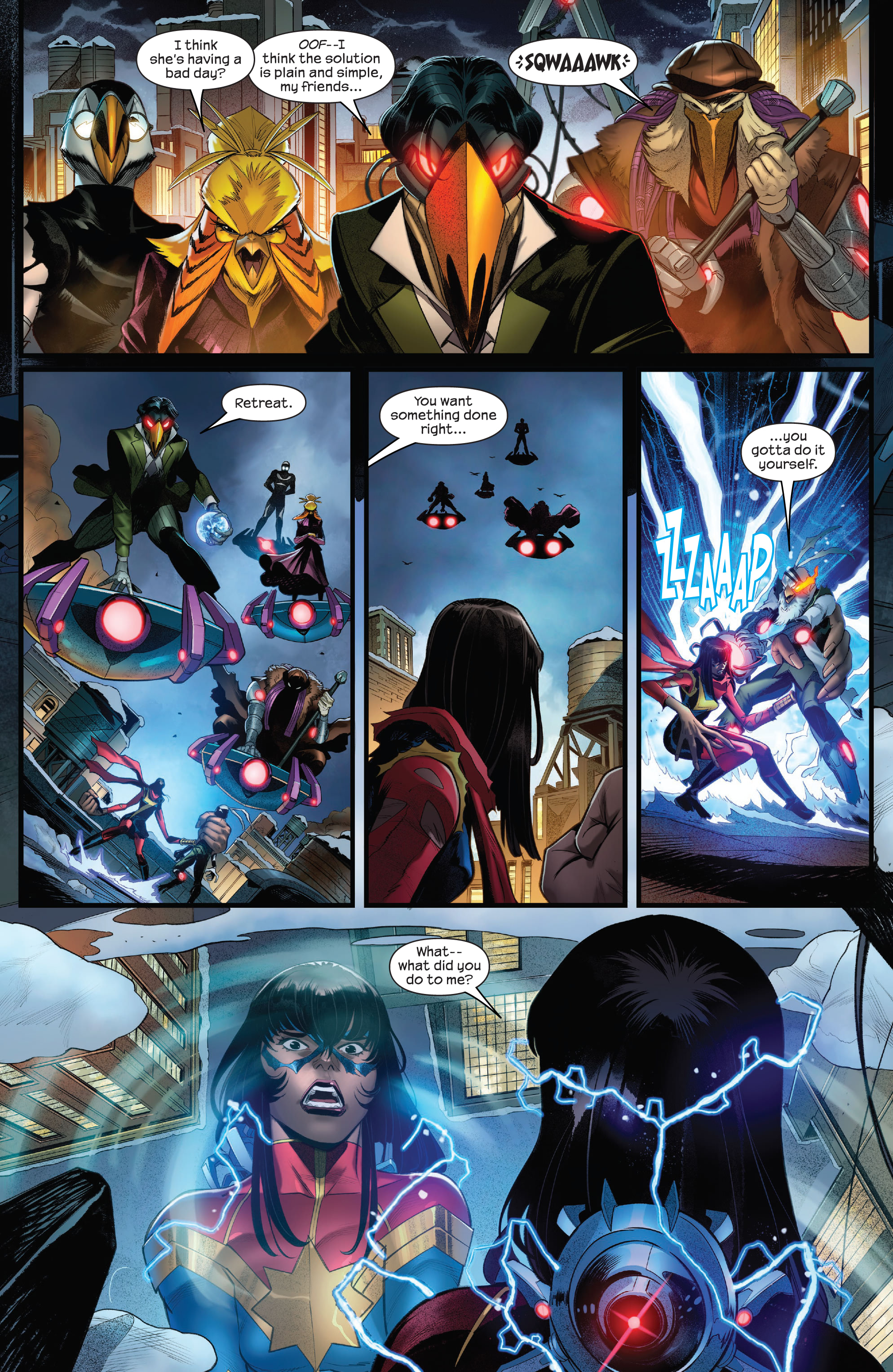 Read online Dark Web: Ms. Marvel comic -  Issue #2 - 17