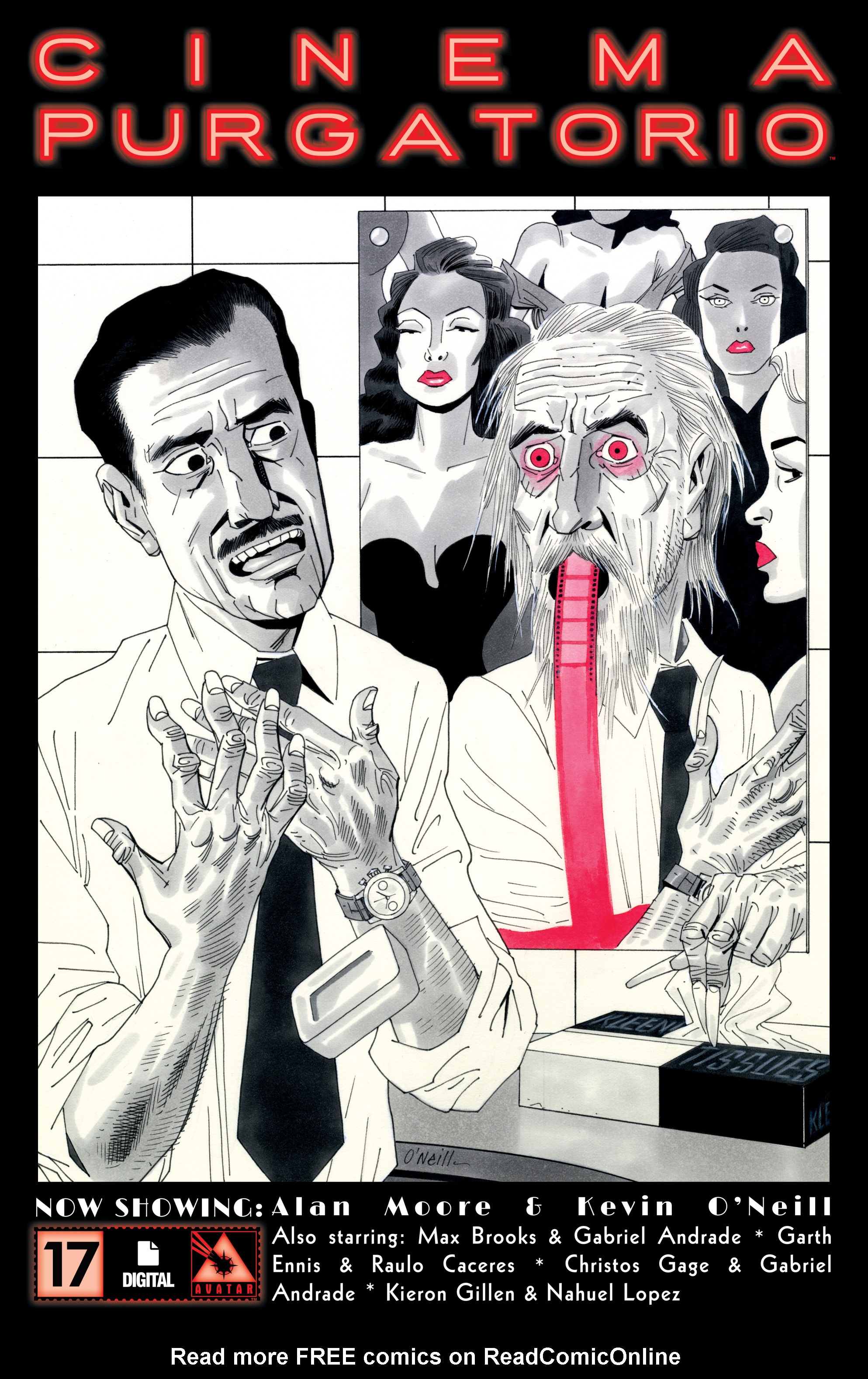 Read online Alan Moore's Cinema Purgatorio comic -  Issue #17 - 1