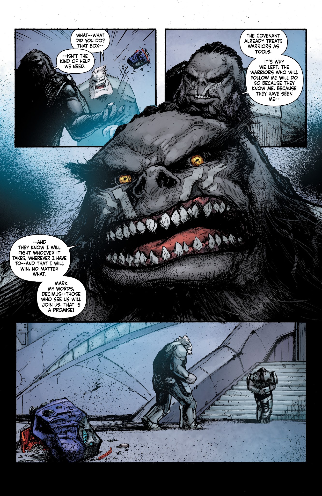 Read online Halo: Rise of Atriox comic -  Issue #3 - 22