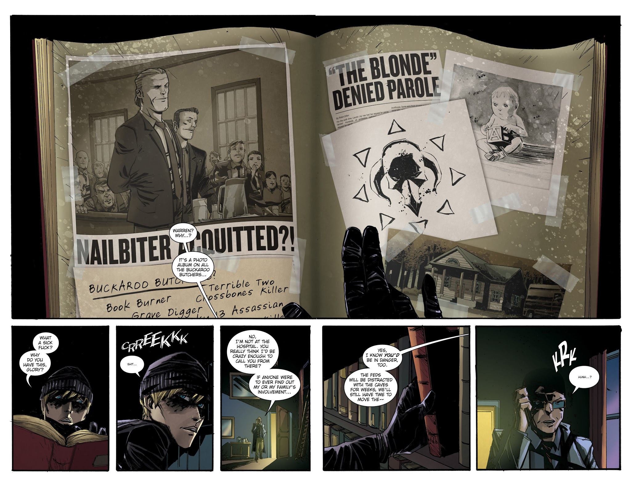 Read online Nailbiter comic -  Issue # _TPB 4 - 122