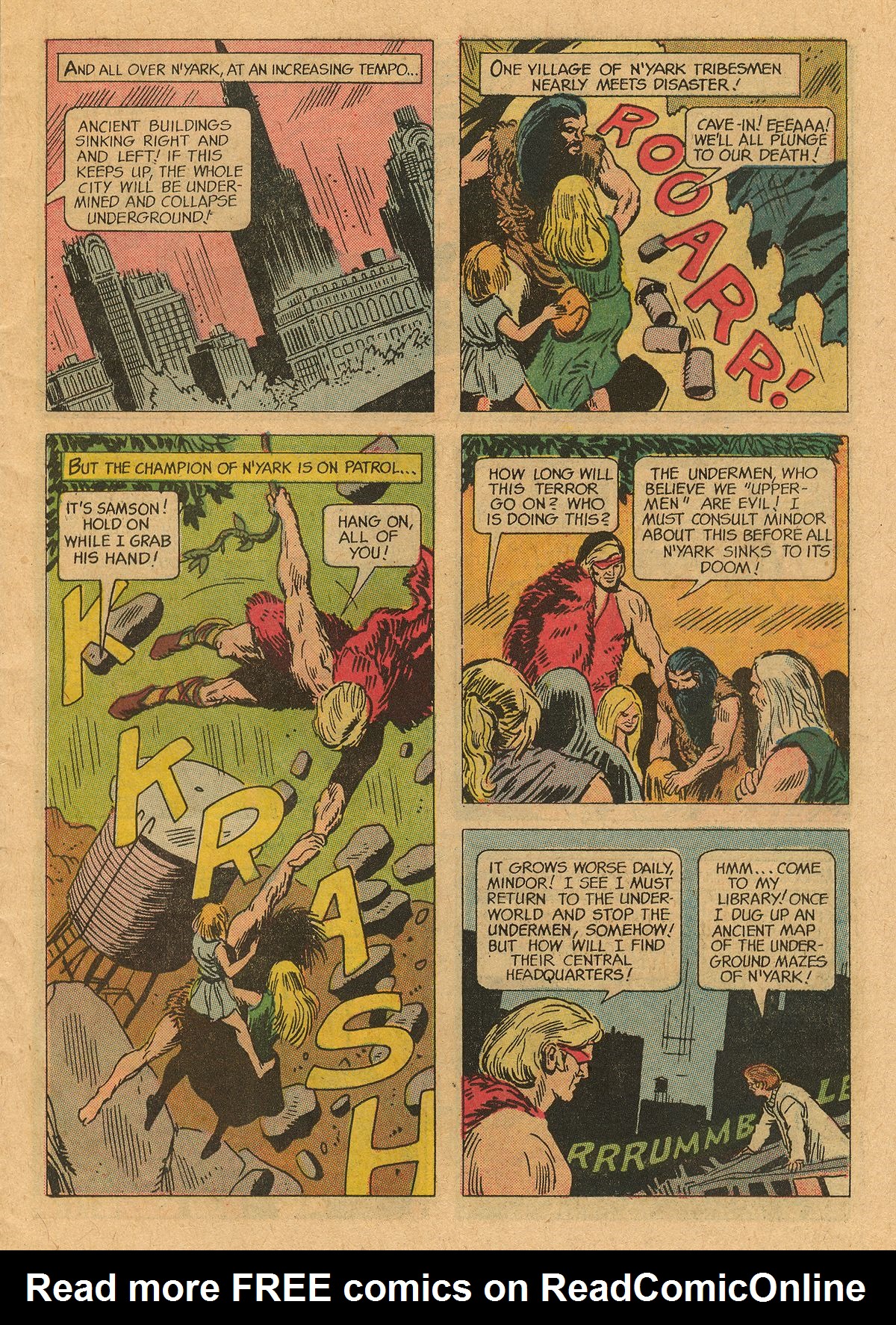 Read online Mighty Samson (1964) comic -  Issue #21 - 11