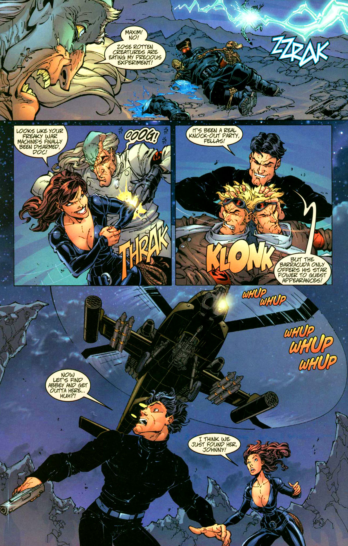 Read online Danger Girl (1998) comic -  Issue #7 - 34