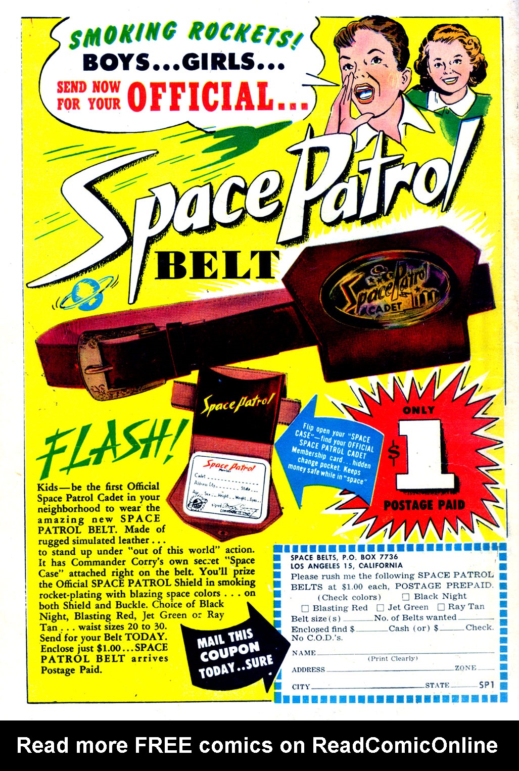 Read online Space Patrol comic -  Issue #1 - 36
