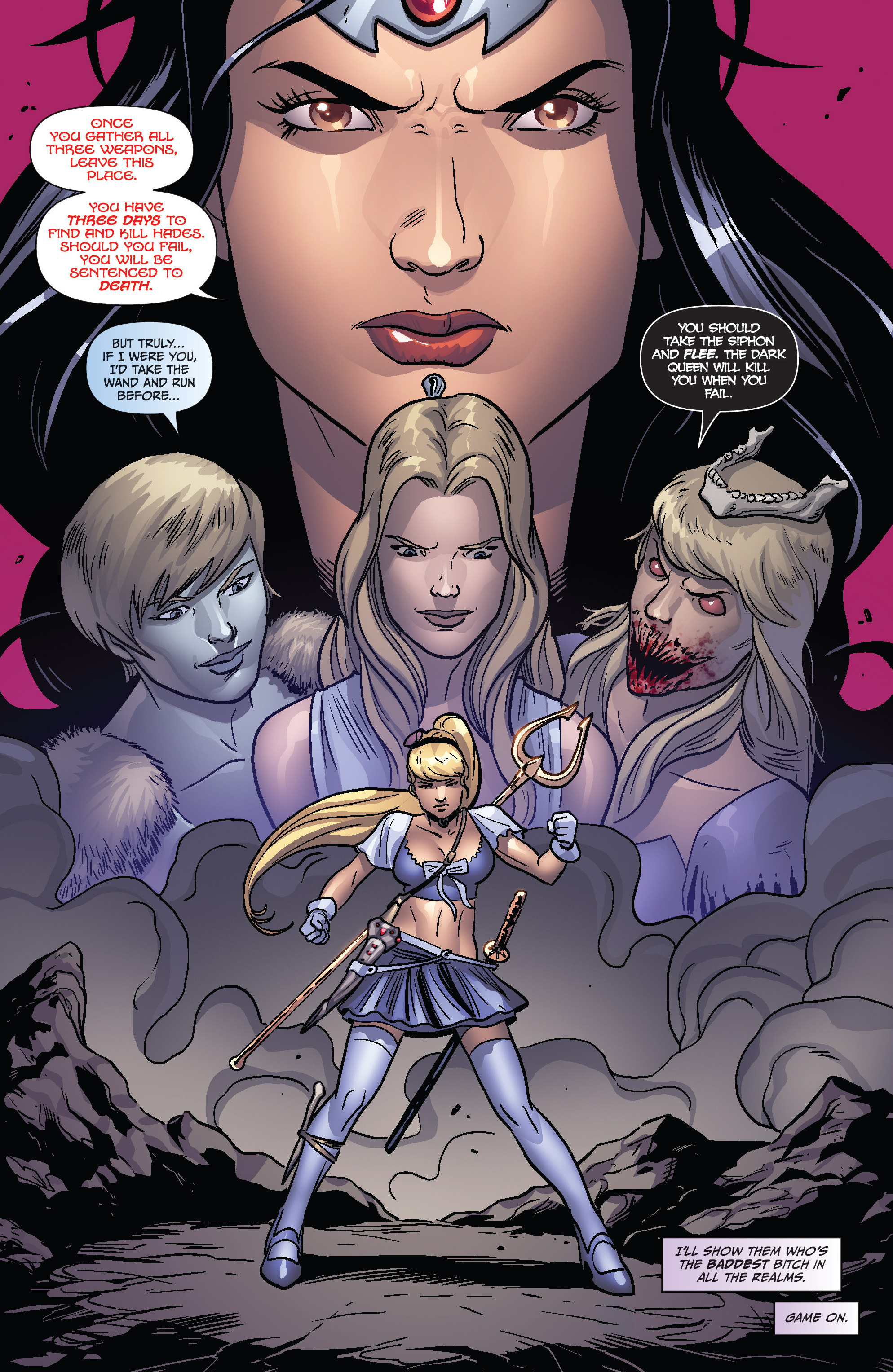 Read online Grimm Fairy Tales presents Cinderella: Age of Darkness comic -  Issue #1 - 19