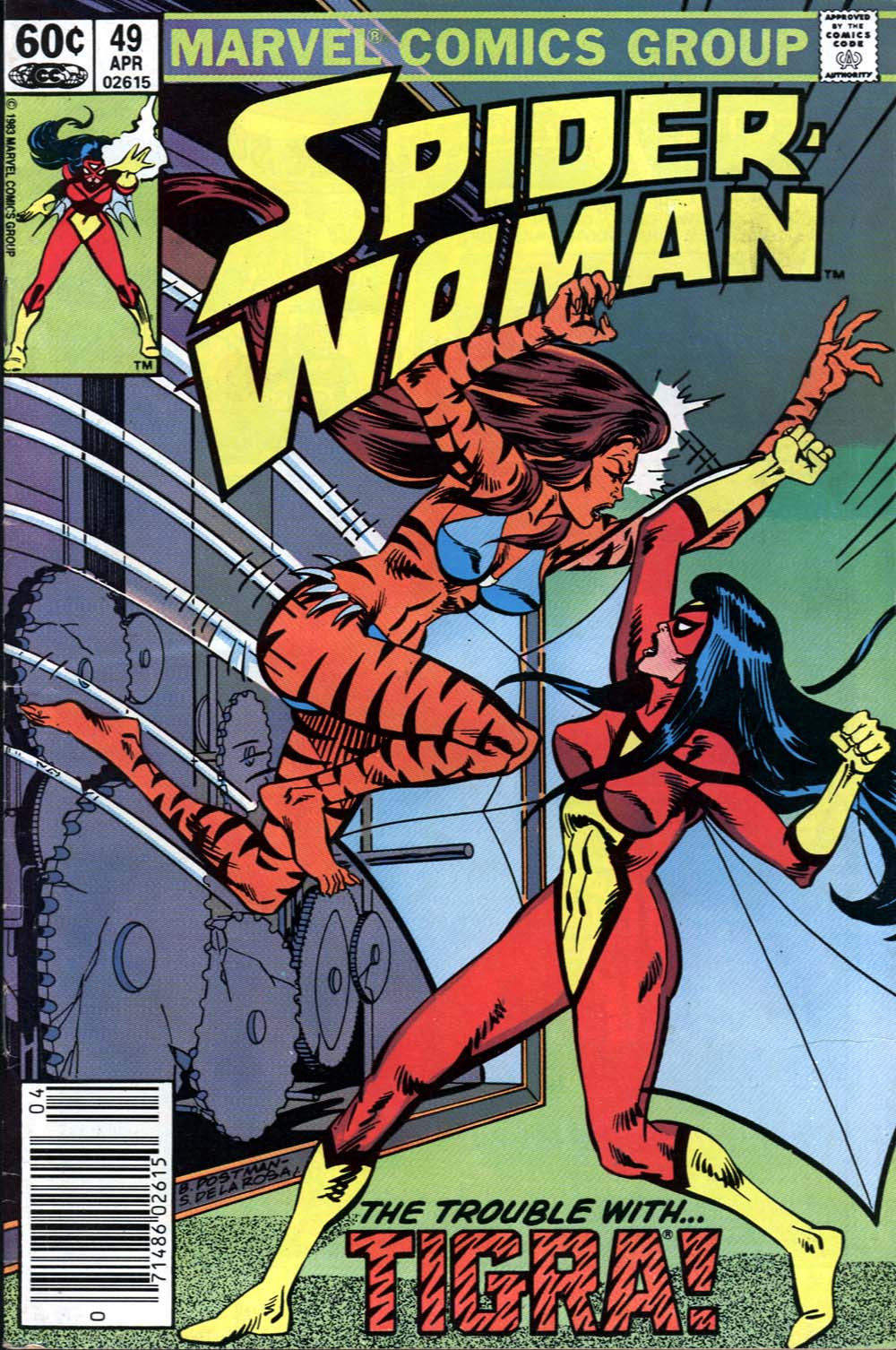 Read online Spider-Woman (1978) comic -  Issue #49 - 1