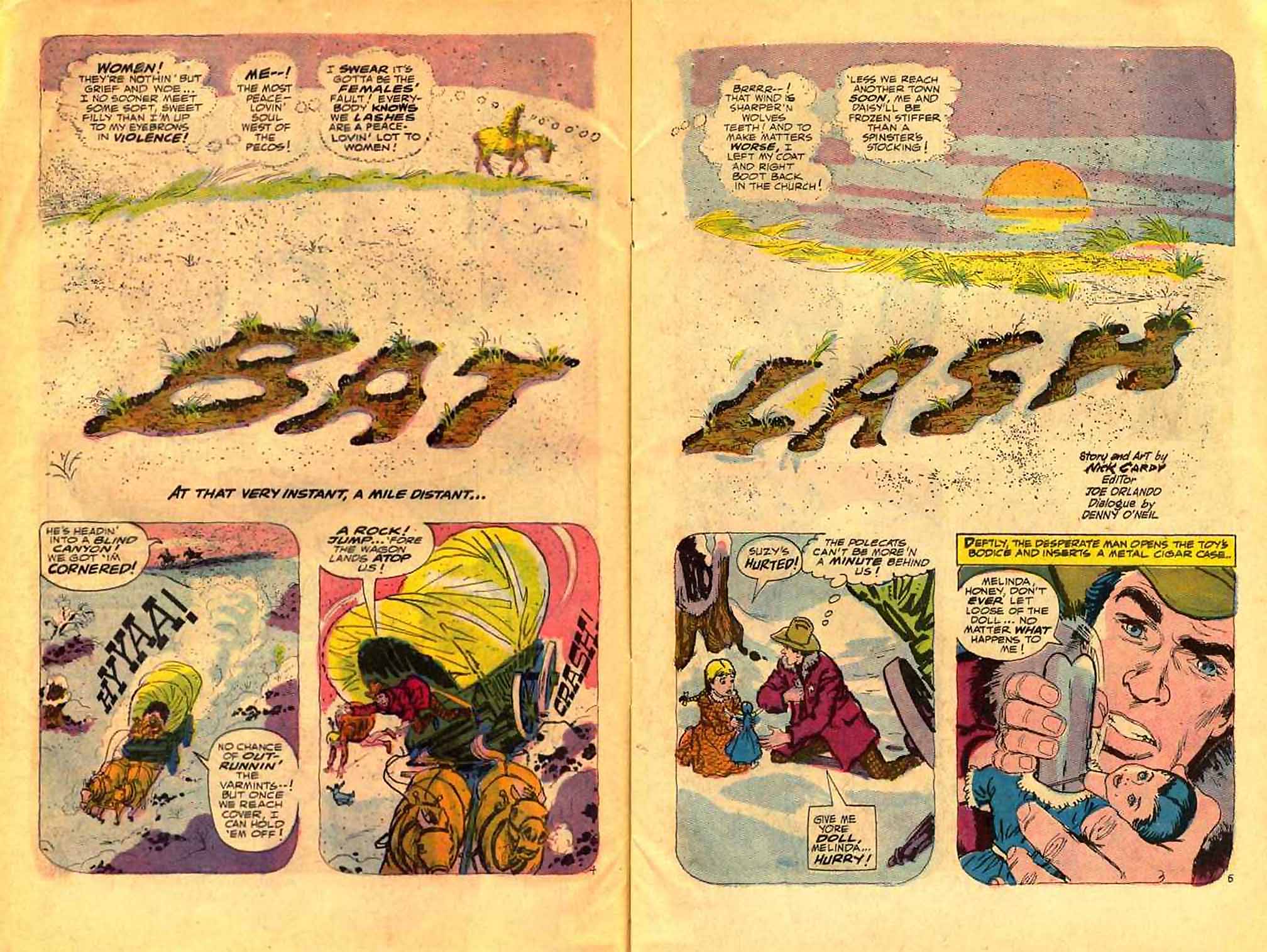 Read online Bat Lash (1968) comic -  Issue #2 - 6