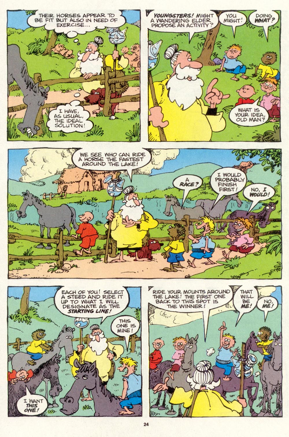 Read online Sergio Aragonés Groo the Wanderer comic -  Issue #105 - 26