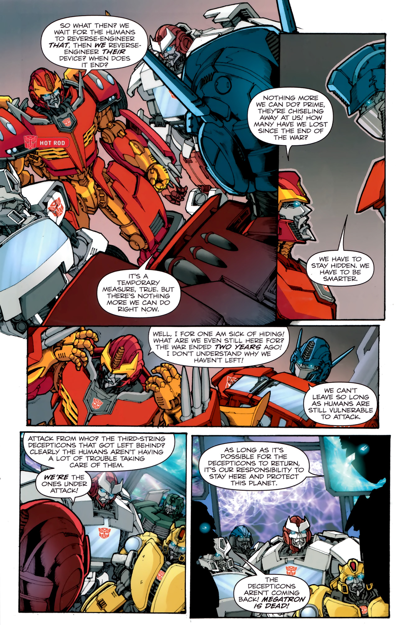 Read online The Transformers (2009) comic -  Issue #1 - 17