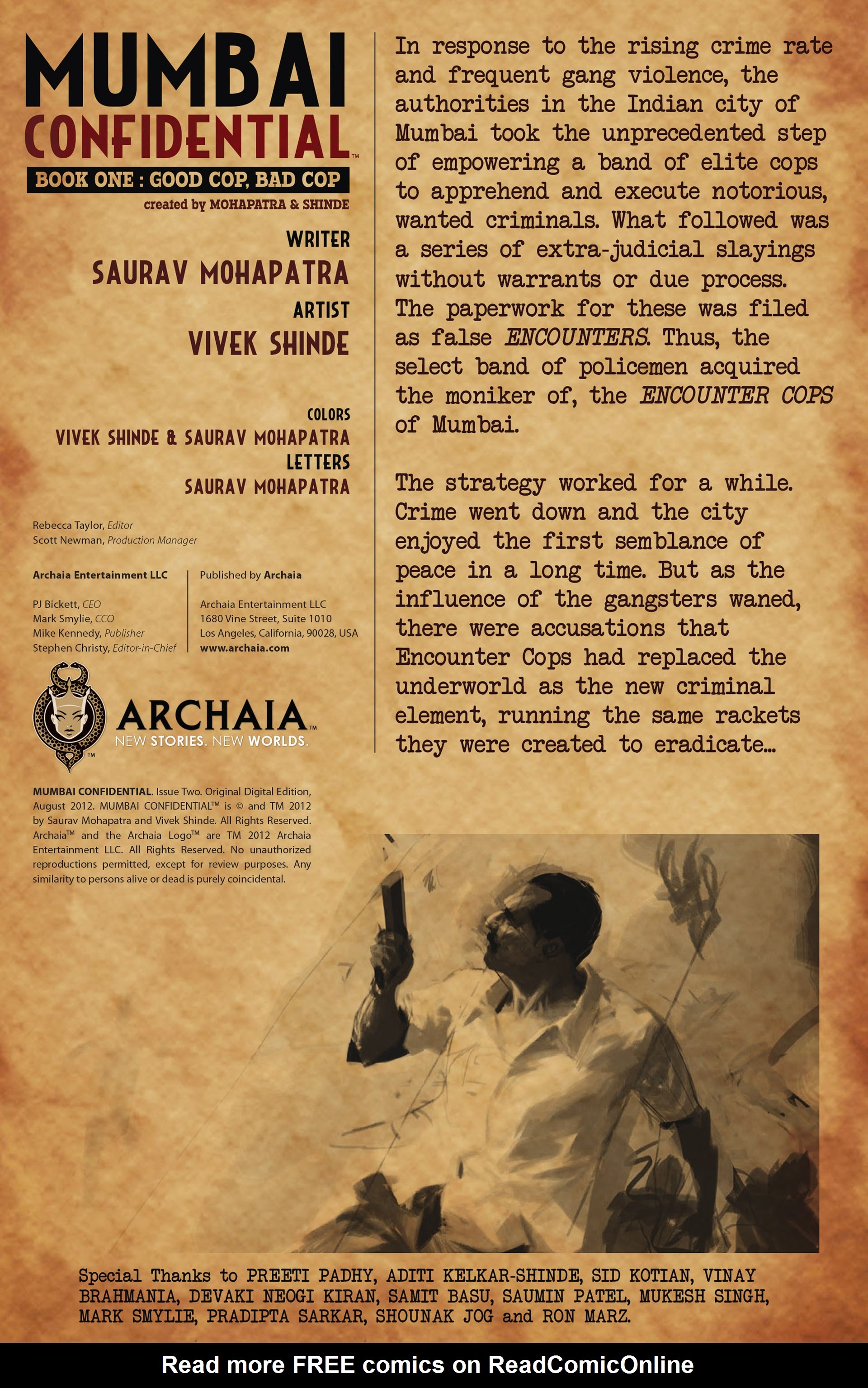 Read online Mumbai Confidential comic -  Issue #2 - 2