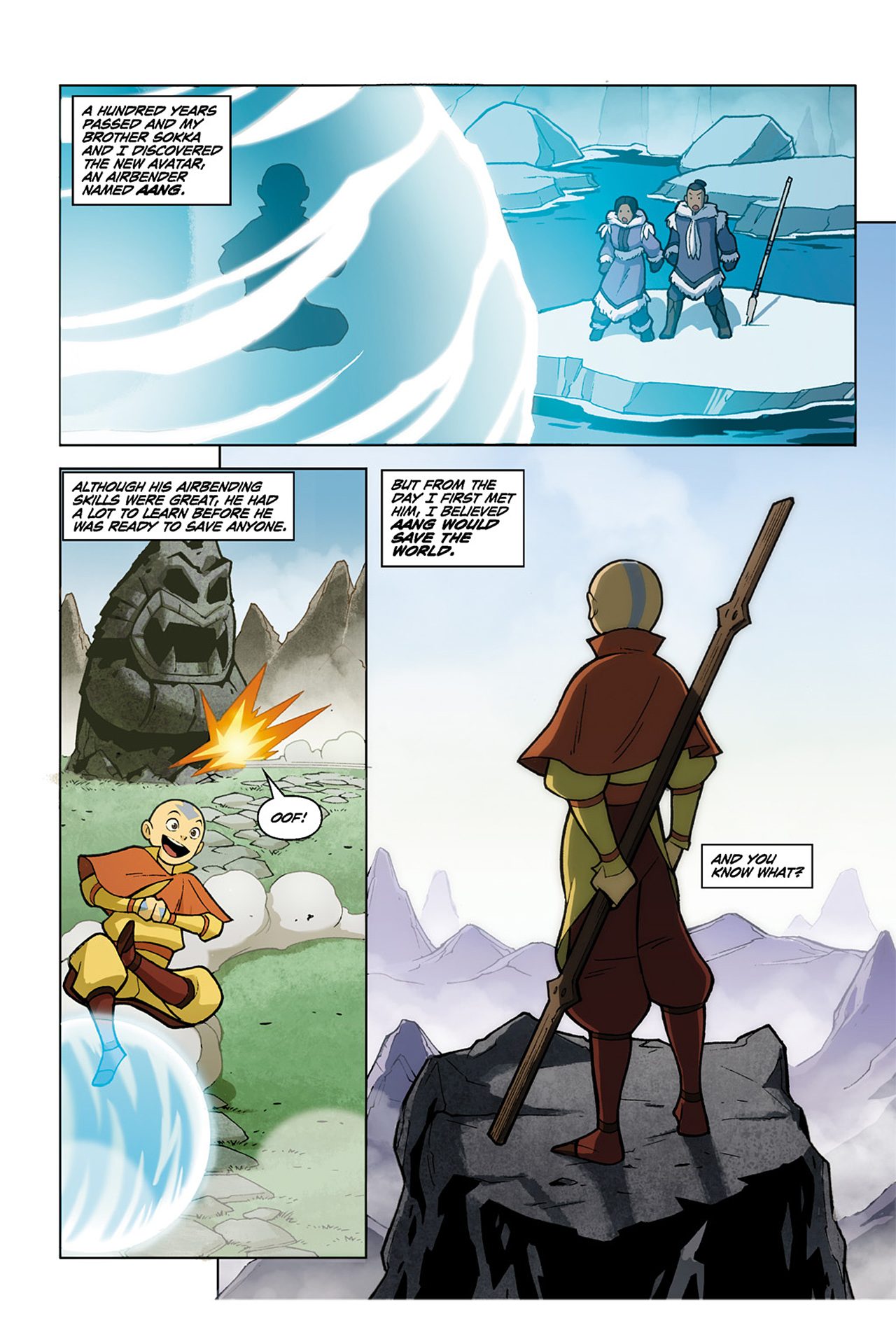 Read online Nickelodeon Avatar: The Last Airbender - The Promise comic -  Issue # Part 1 - 8