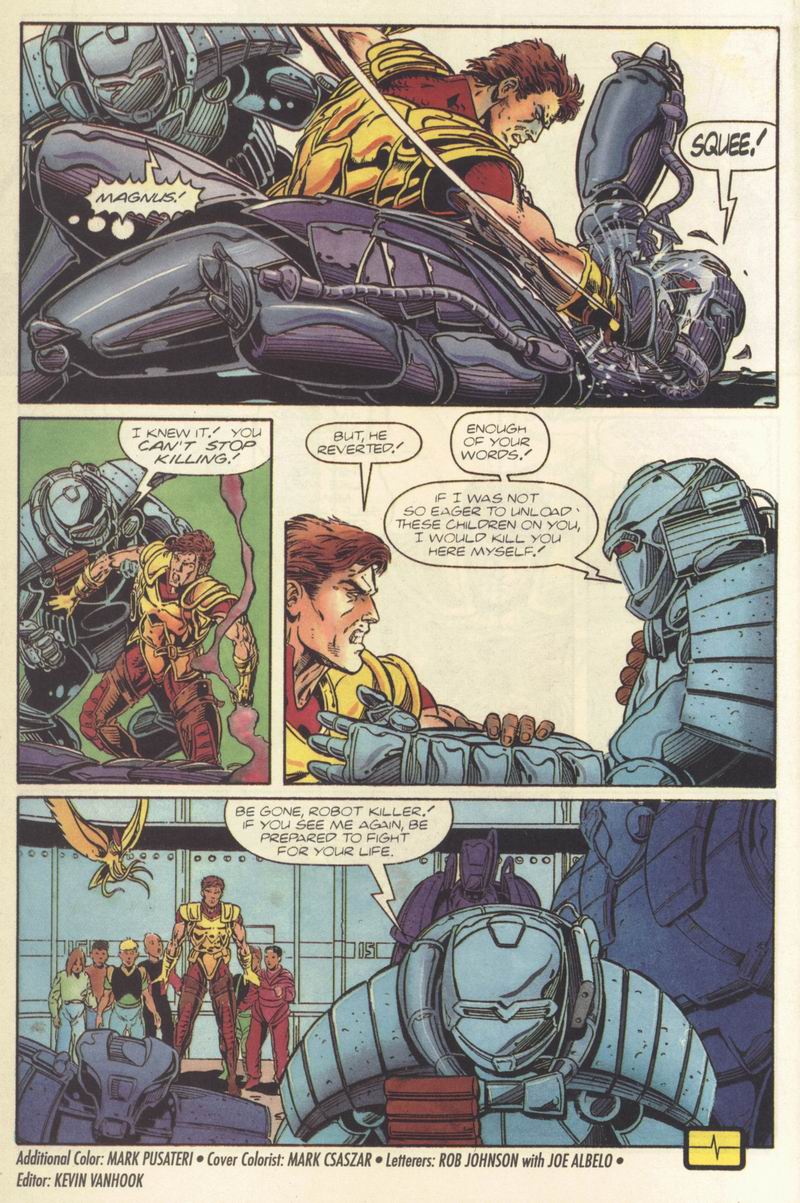 Read online Magnus Robot Fighter (1991) comic -  Issue #32 - 22