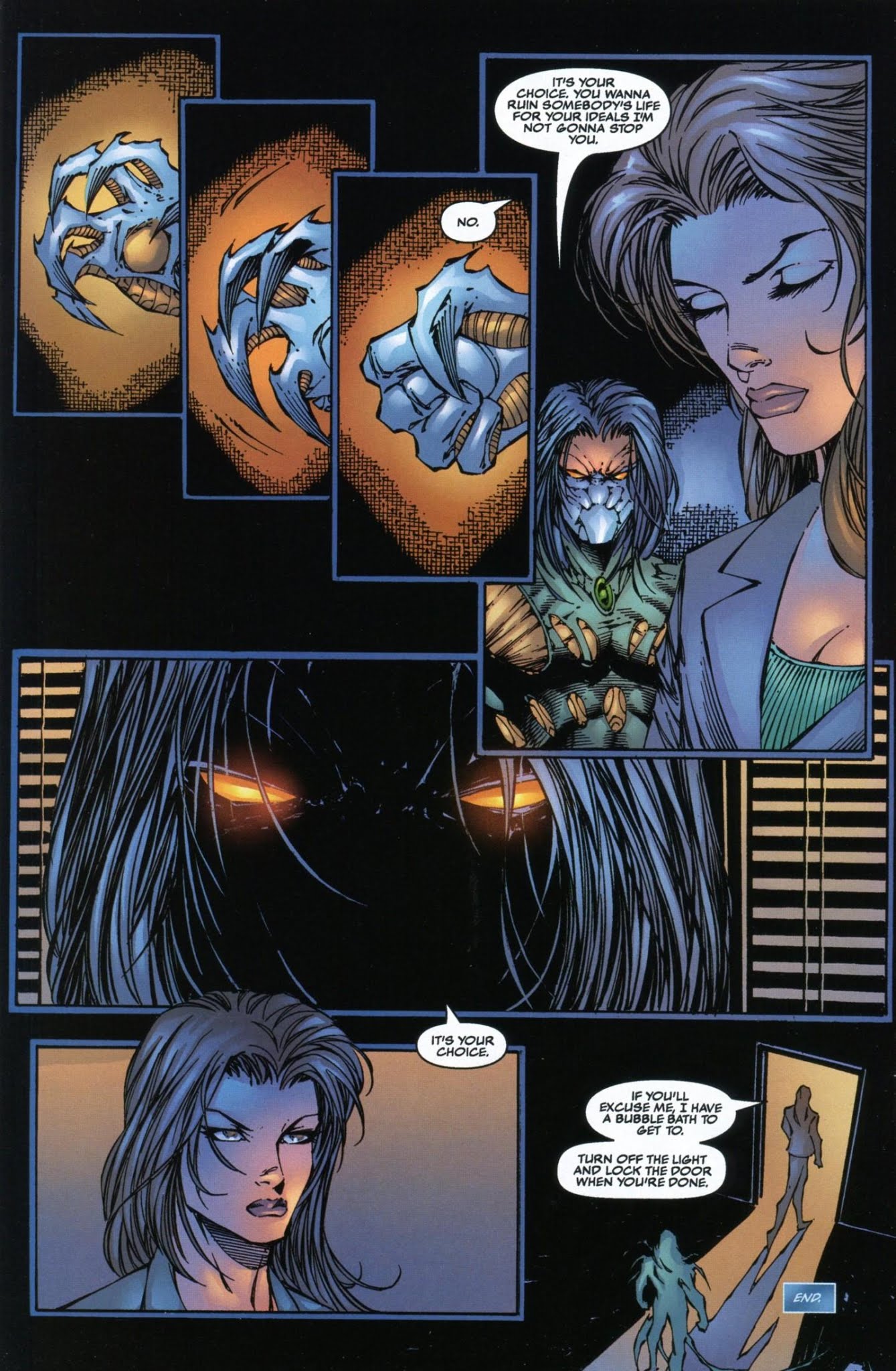 Read online Witchblade vs The Darkness comic -  Issue # Full - 12