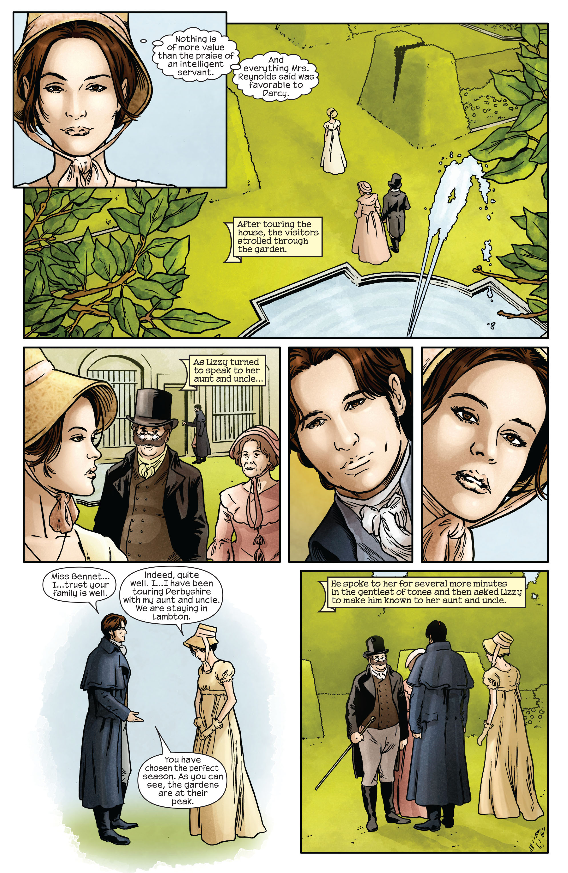 Read online Pride & Prejudice (2009) comic -  Issue #4 - 17