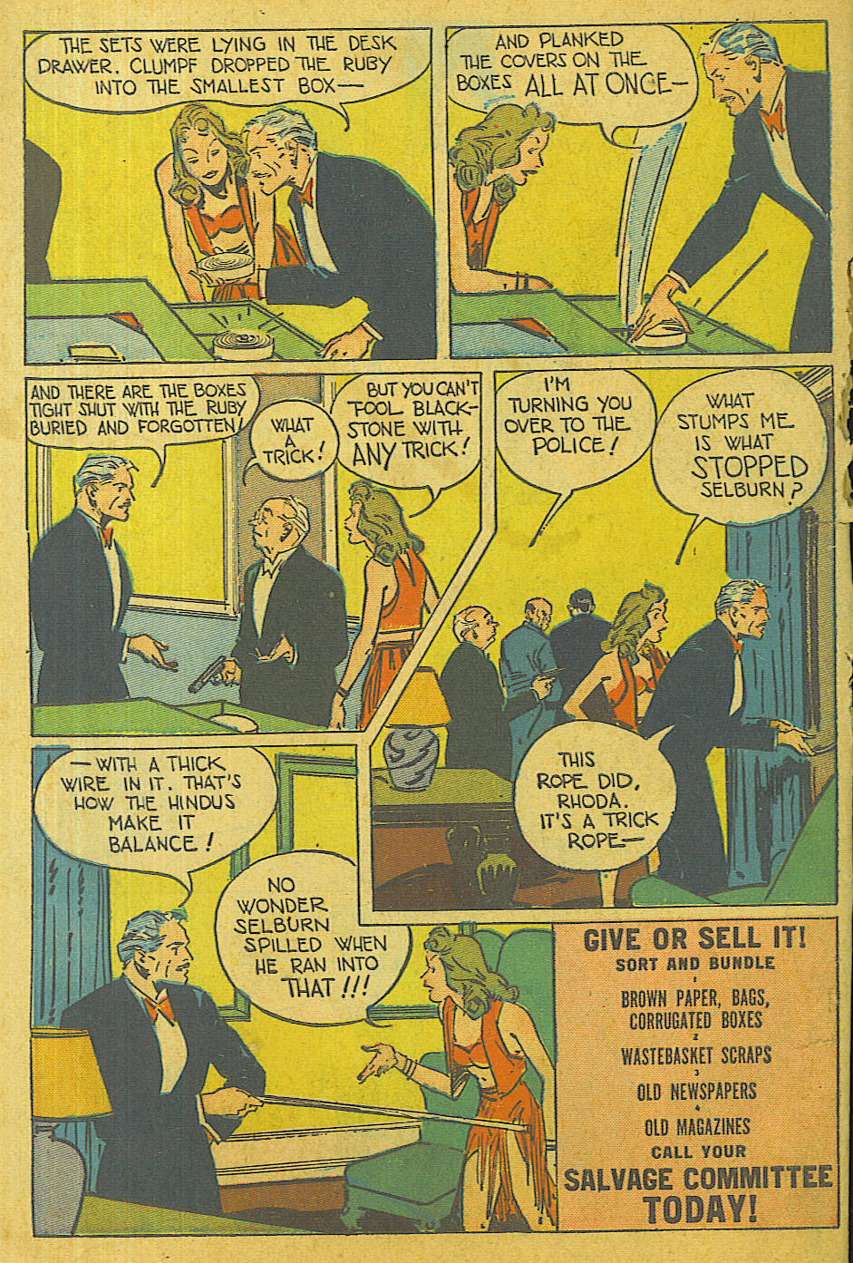 Read online Super-Magician Comics comic -  Issue #40 - 50