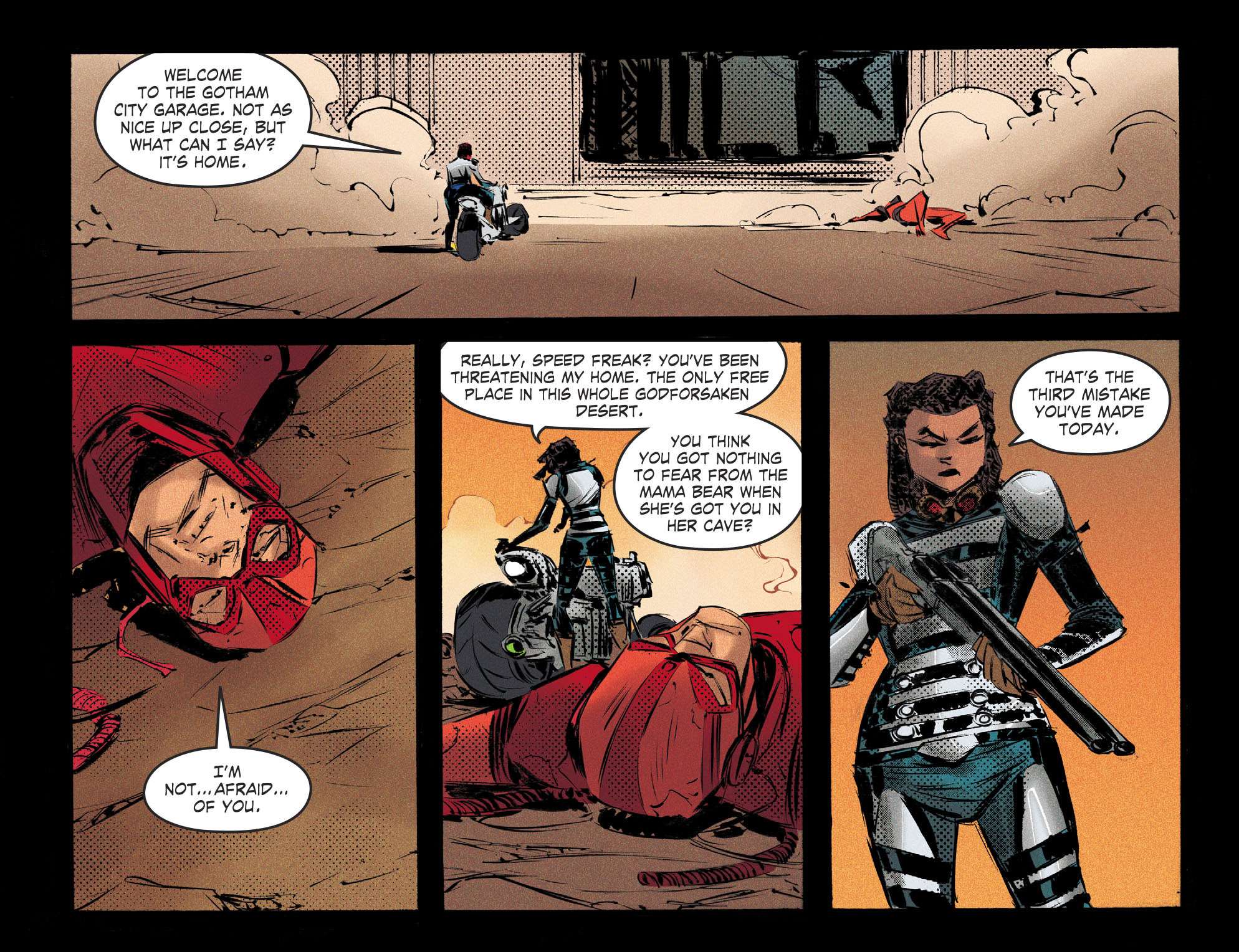 Read online Gotham City Garage comic -  Issue #14 - 18