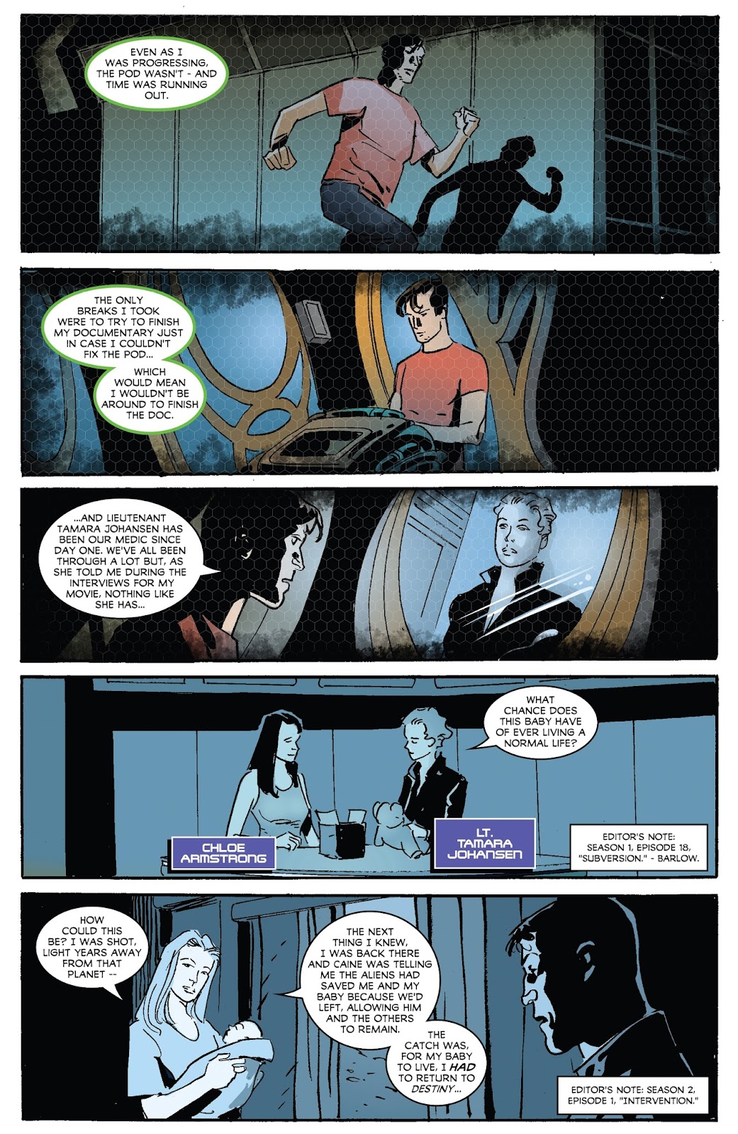 Stargate Universe: Back To Destiny issue 1 - Page 16