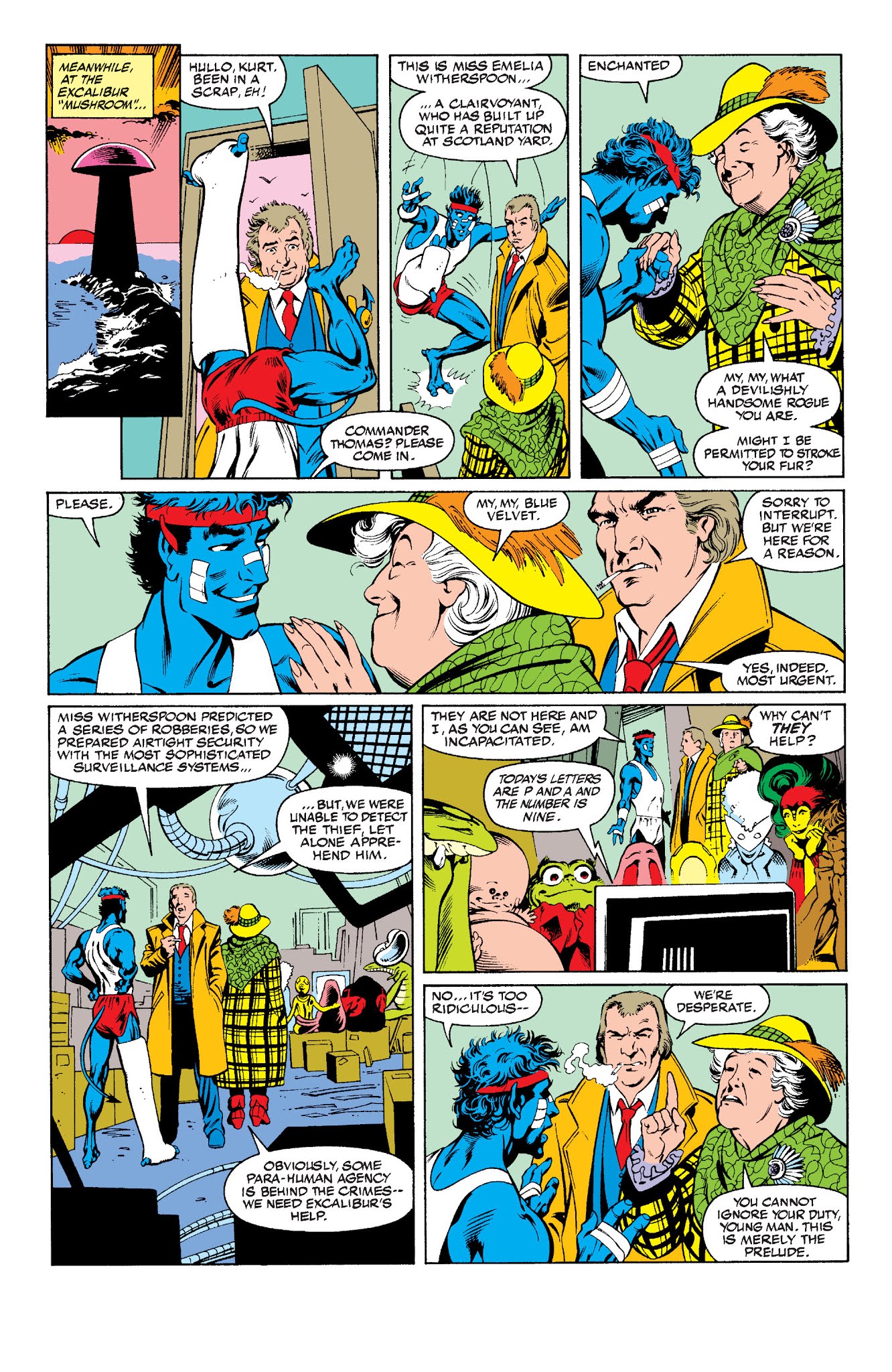 Read online Excalibur Visionaries: Alan Davis comic -  Issue # TPB 1 (Part 1) - 64
