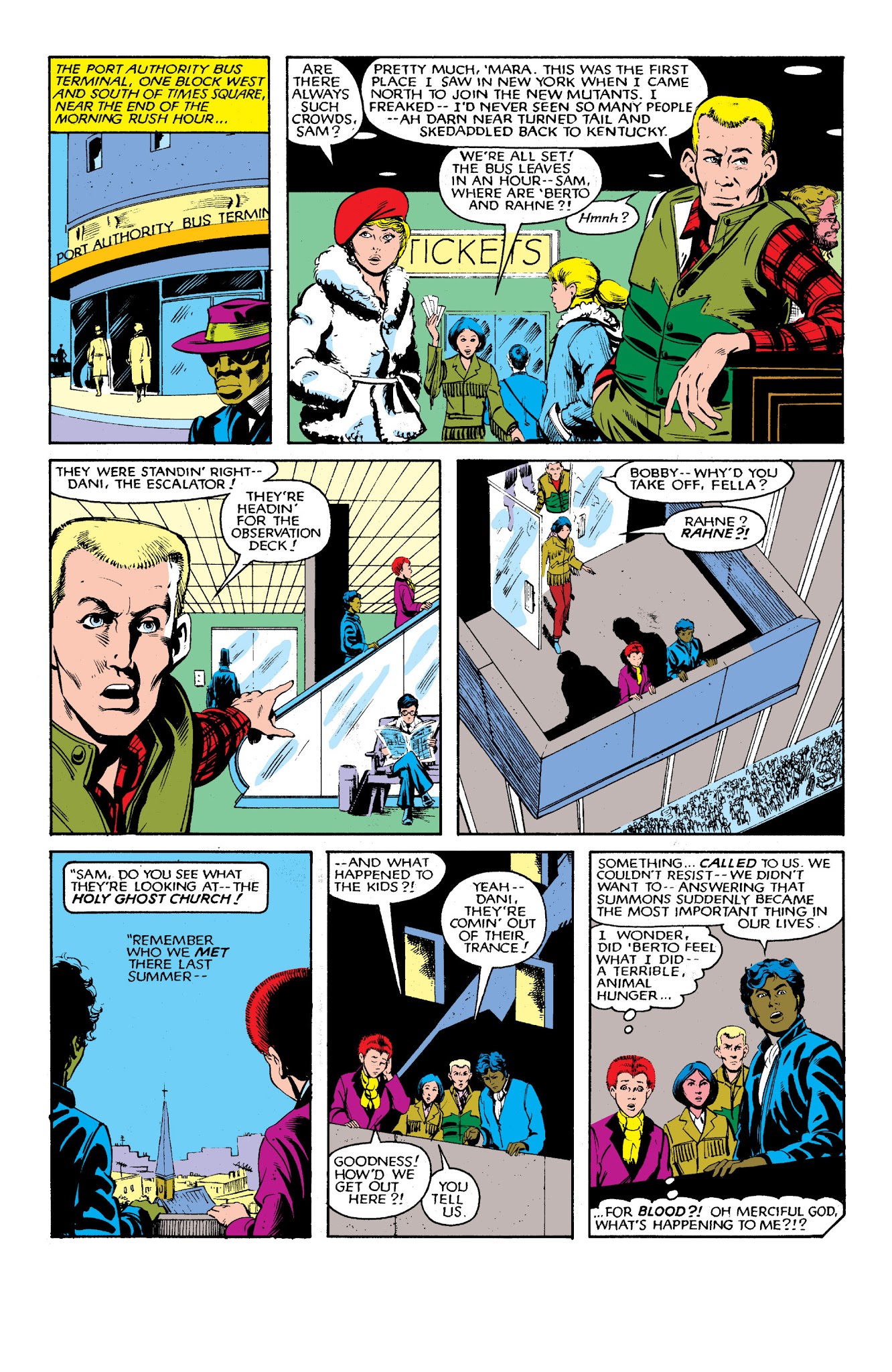 Read online New Mutants Classic comic -  Issue # TPB 2 - 179