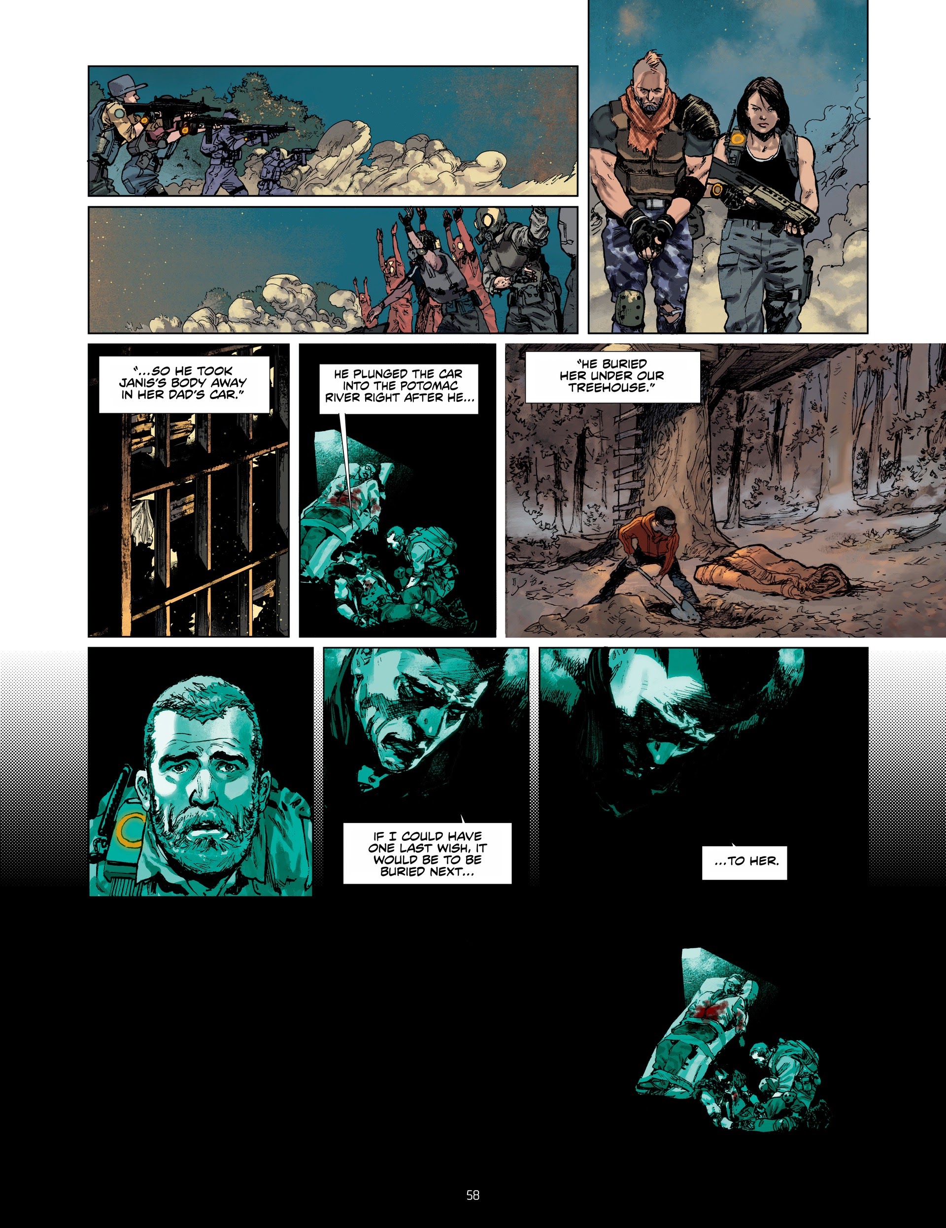 Read online Tom Clancy's The Division: Remission comic -  Issue # Full - 58